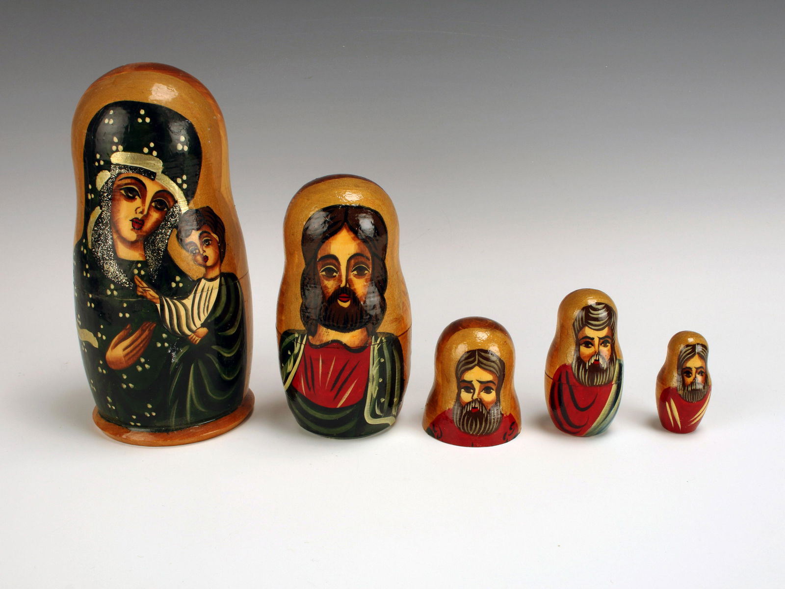RELIGIOUS NESTING DOLLS (1 of 3)