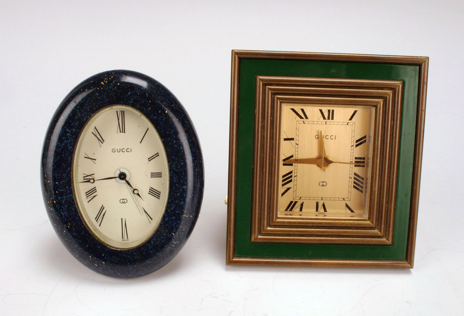 2 GUCCI DESK TRAVEL CLOCKS (1 of 3)