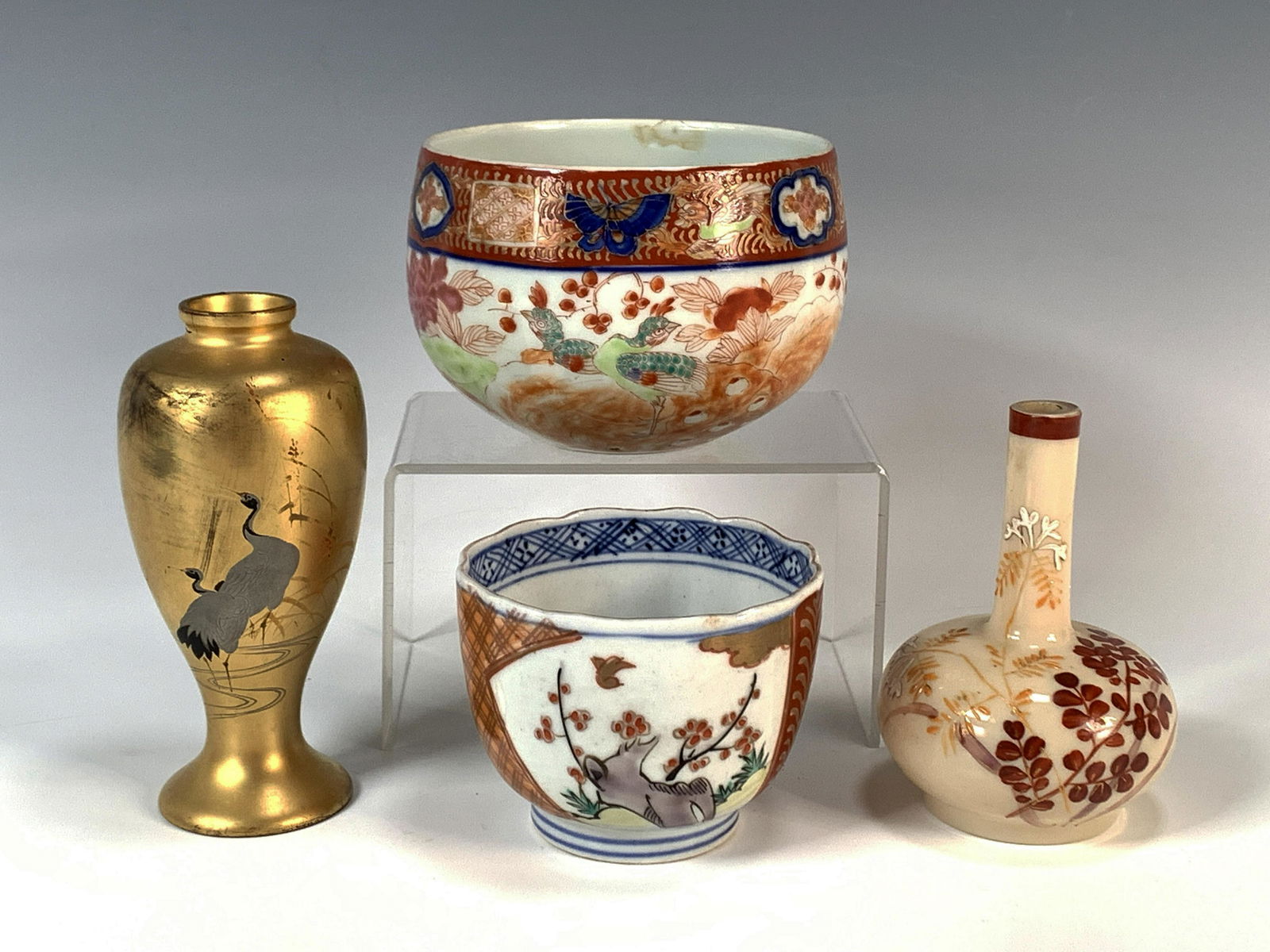 4 PIECES CHINESE & JAPANESE PORCELAIN (1 of 3)