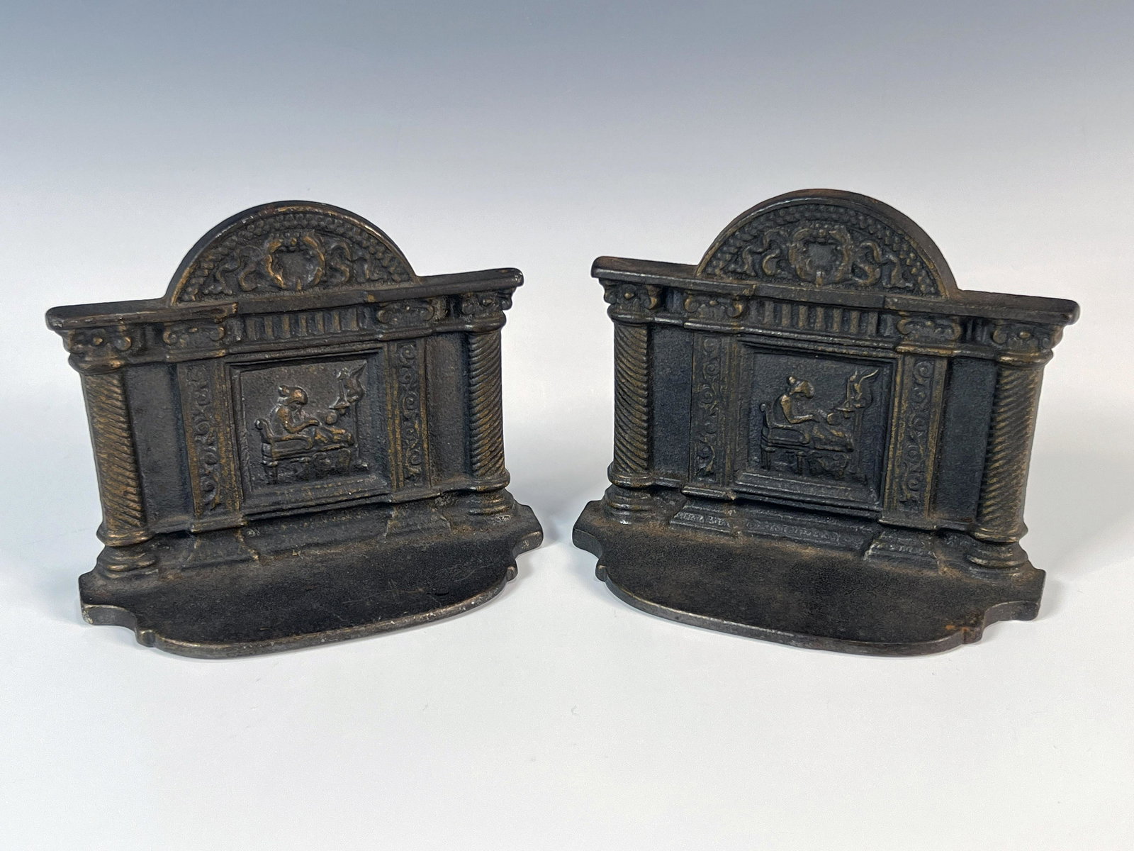 CAST IRON BOOKENDS (1 of 4)
