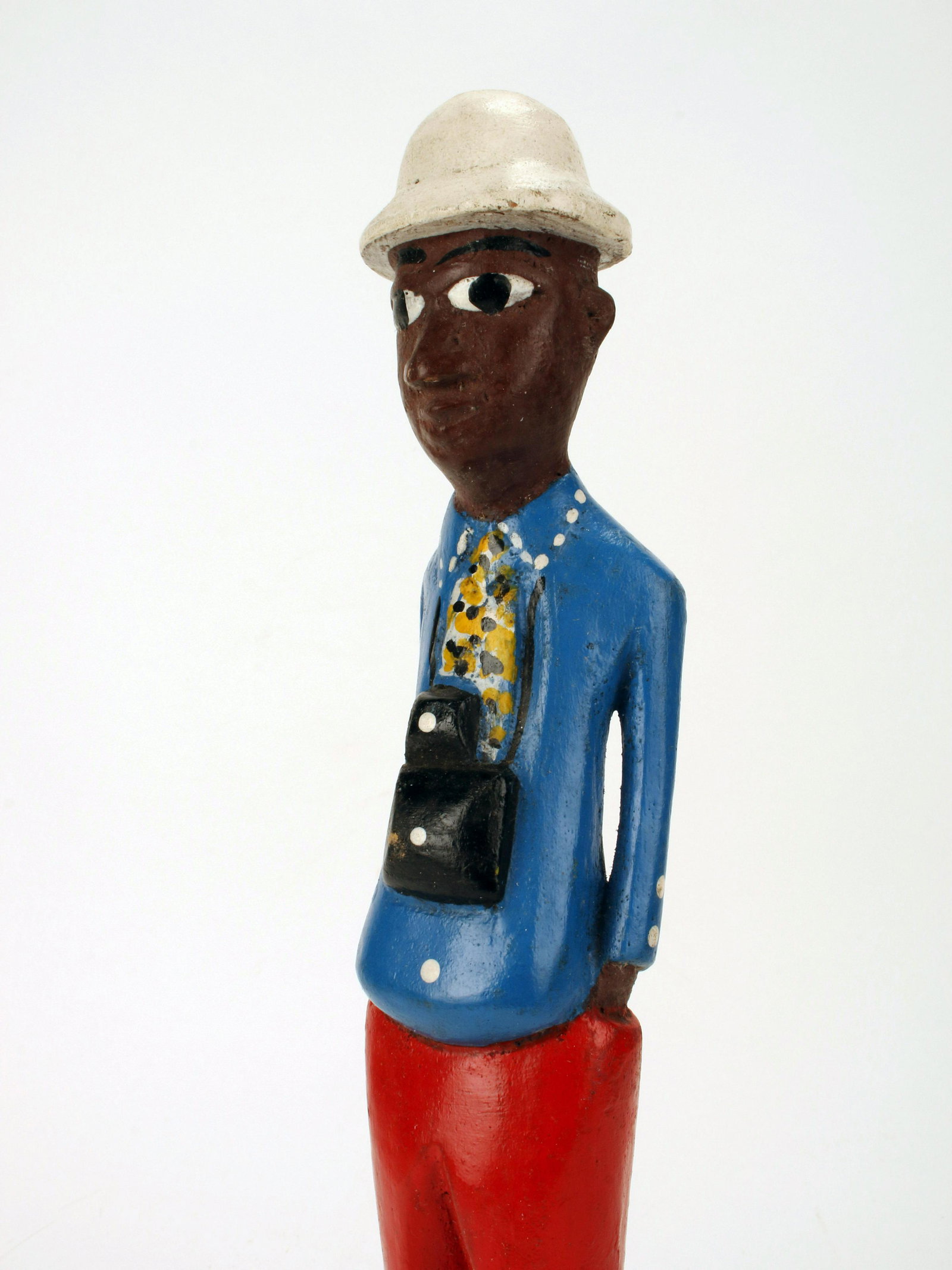 SMALL COLONIAL FIGURE PHOTOGRAPHER IVORY COAST (1 of 6)