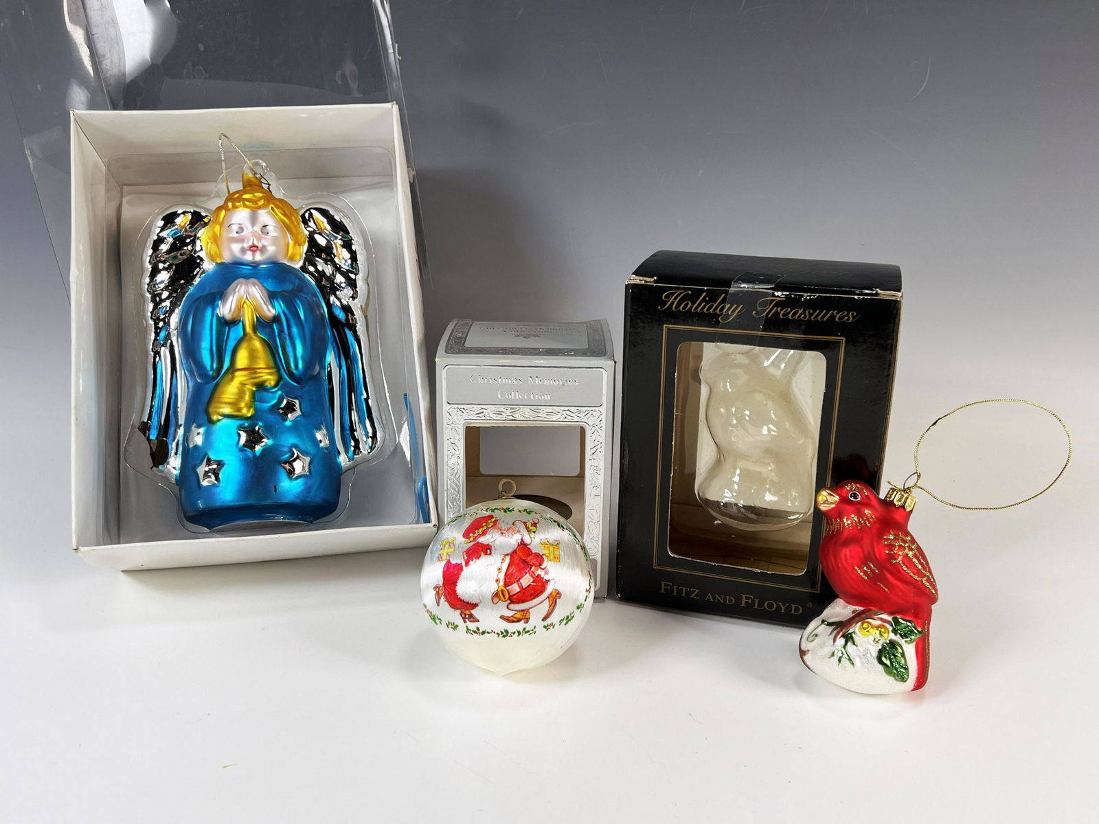 CHRISTMAS ORNAMENTS DEPT 56, FITZ & FLOYD (1 of 6)