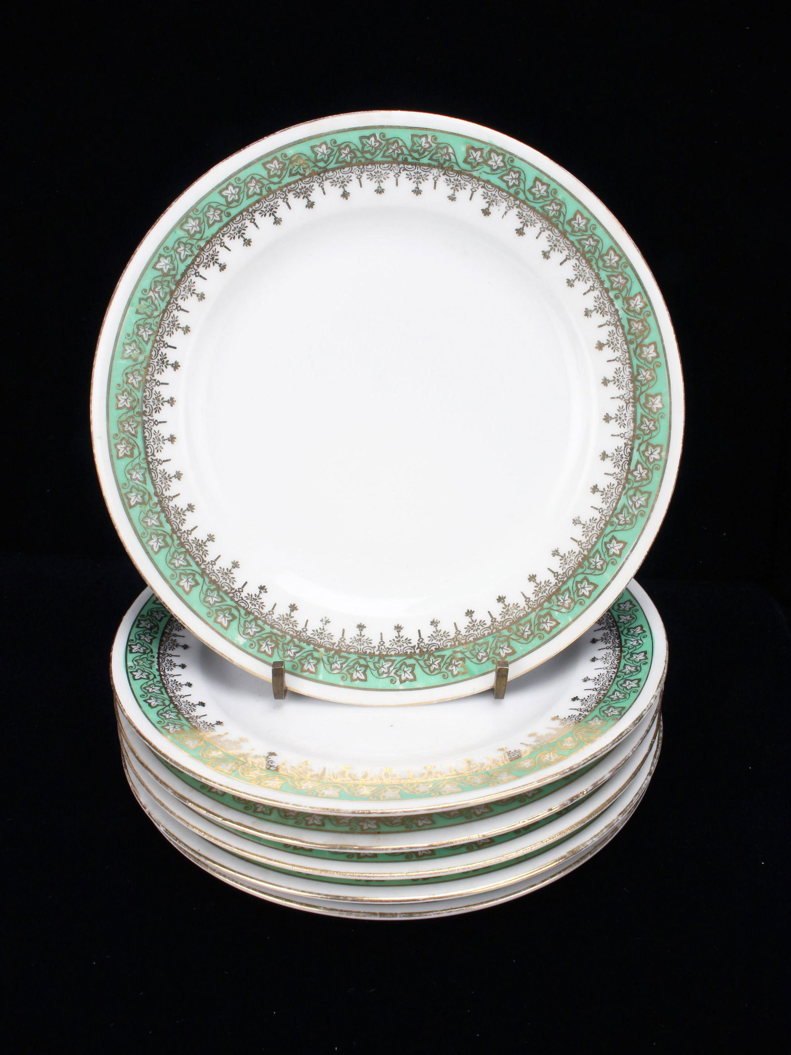 6 IMPERIAL CROWN CHINA AUSTRIA PLATES (1 of 4)