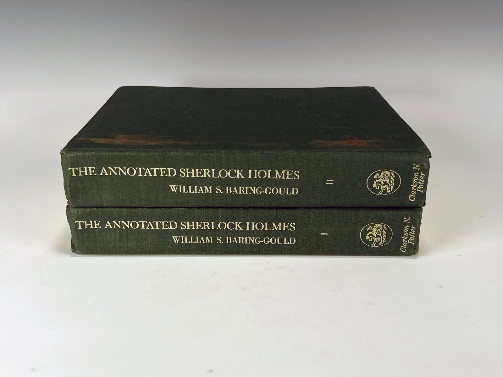 THE ANNOTATED SHERLOCK HOLMES DOYLE VOL 1 & 2 HC (1 of 4)