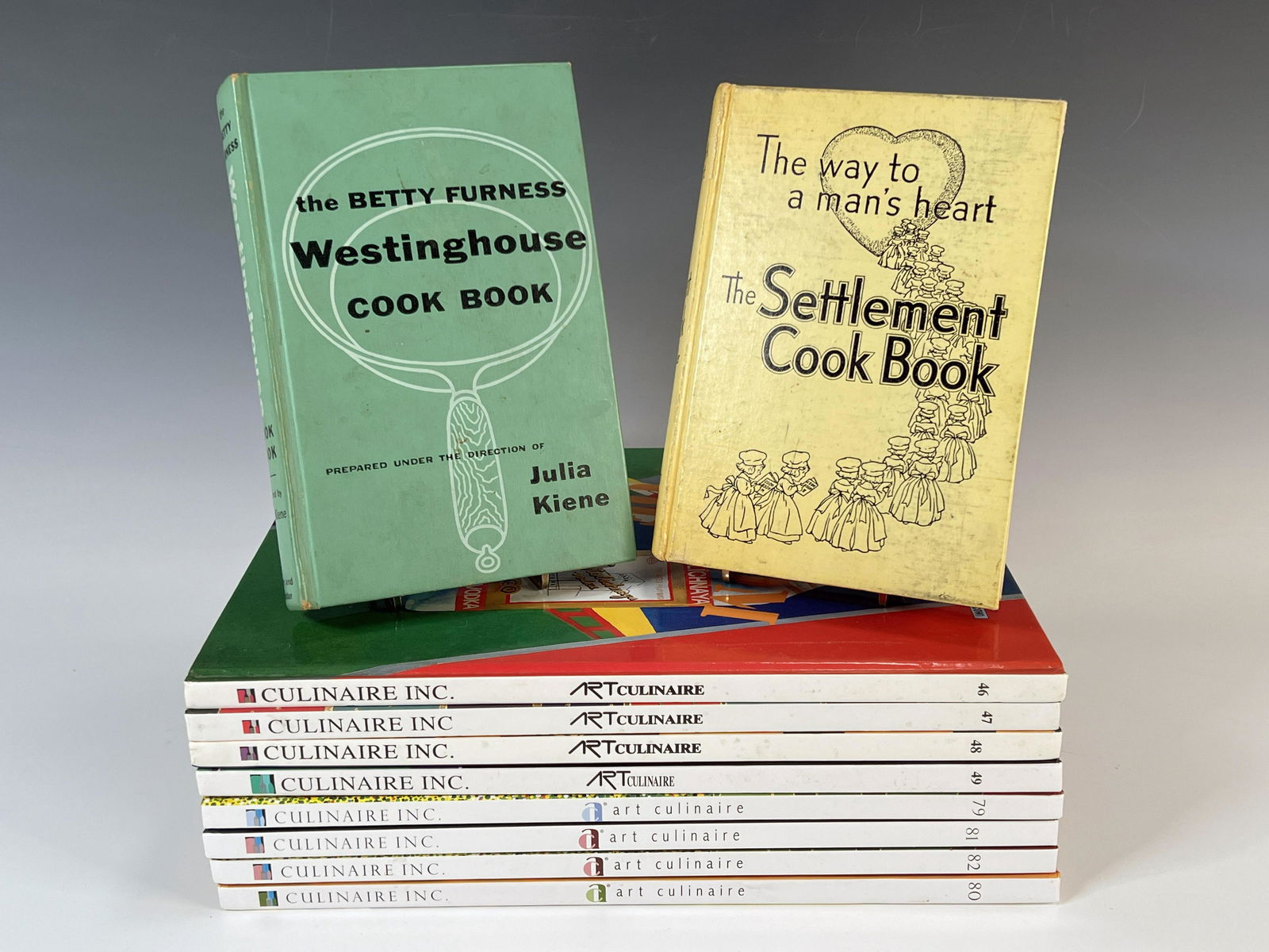 LOT OF COOKBOOKS WESTINGHOUSE SETTLEMENT (1 of 7)