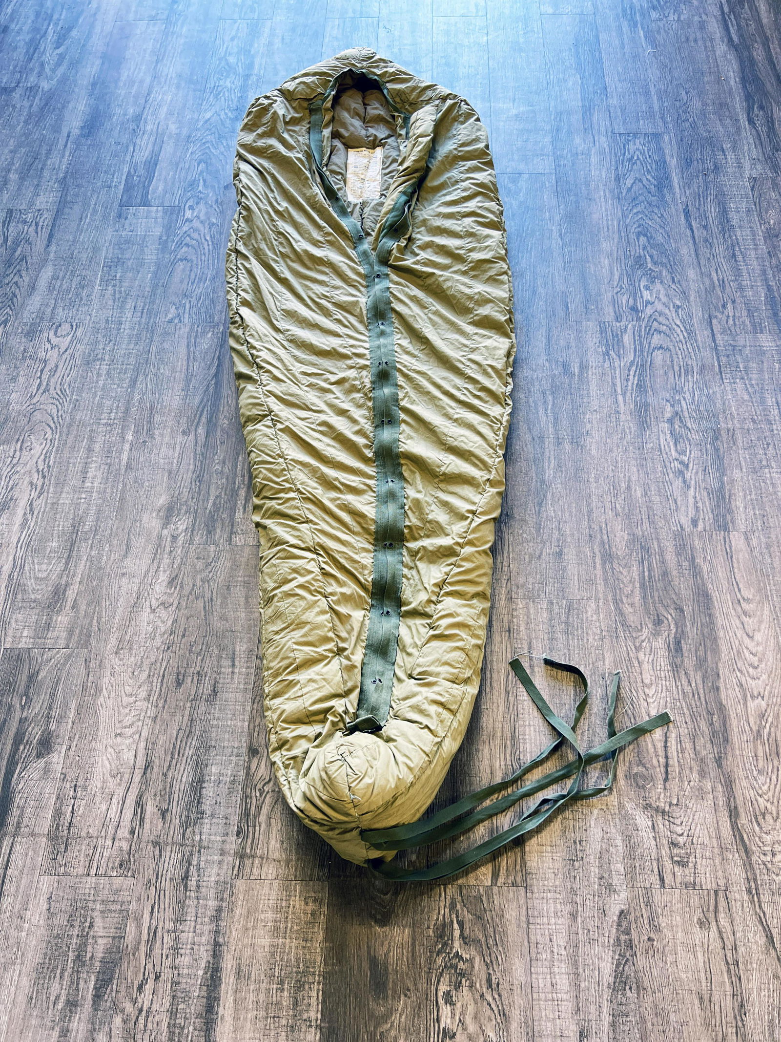 Vintage Us Military M 1949 Mountain Mummy Sleeping Bag