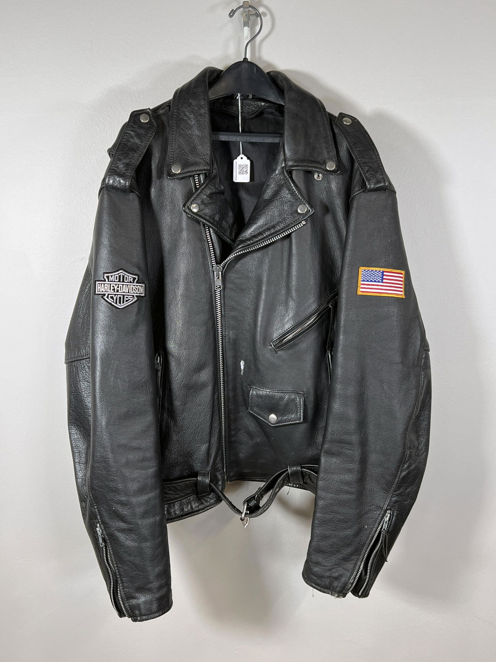 LEATHER HARLEY DAVIDSON JACKET (1 of 8)