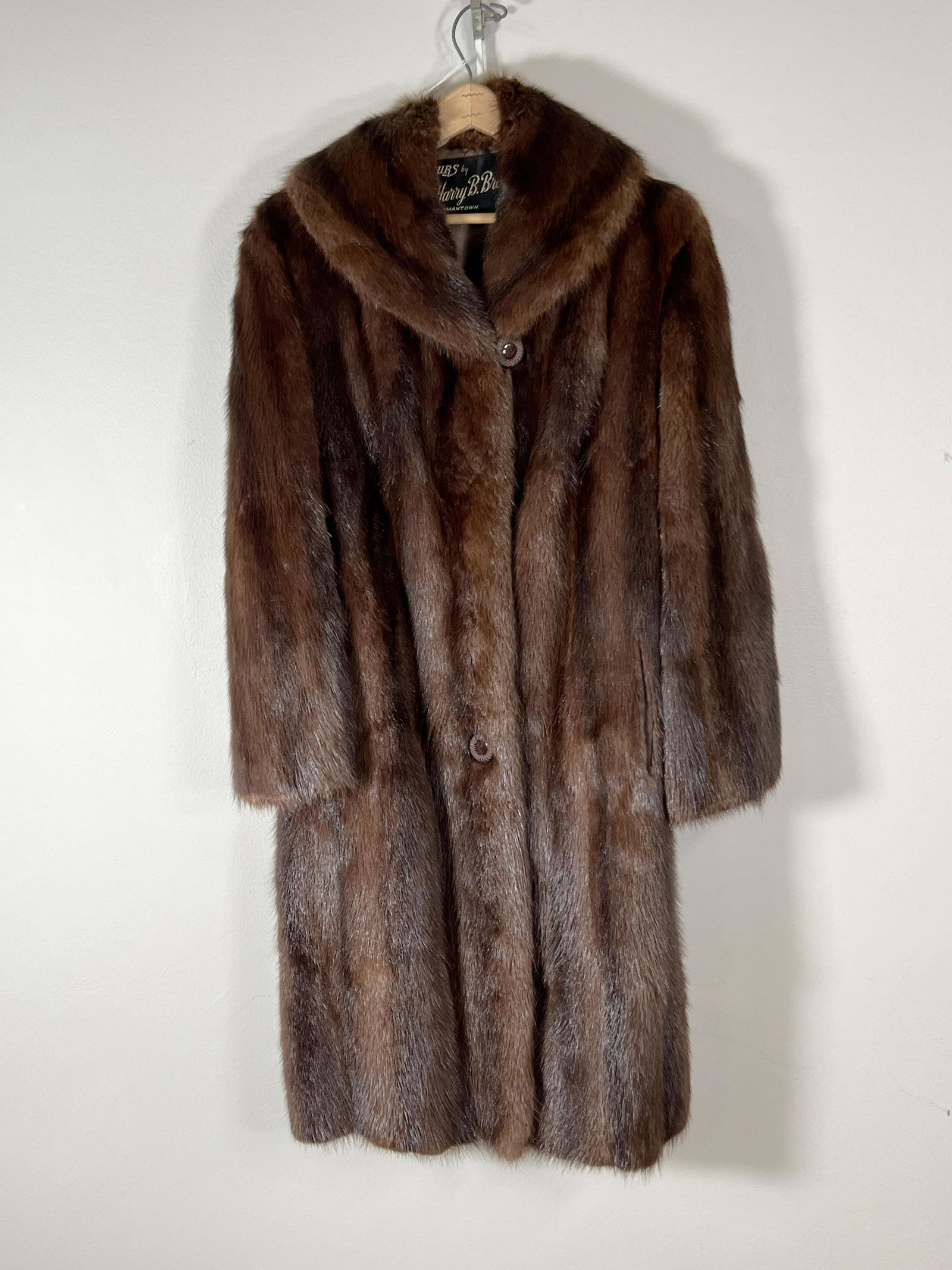 Mink fur deals coat value