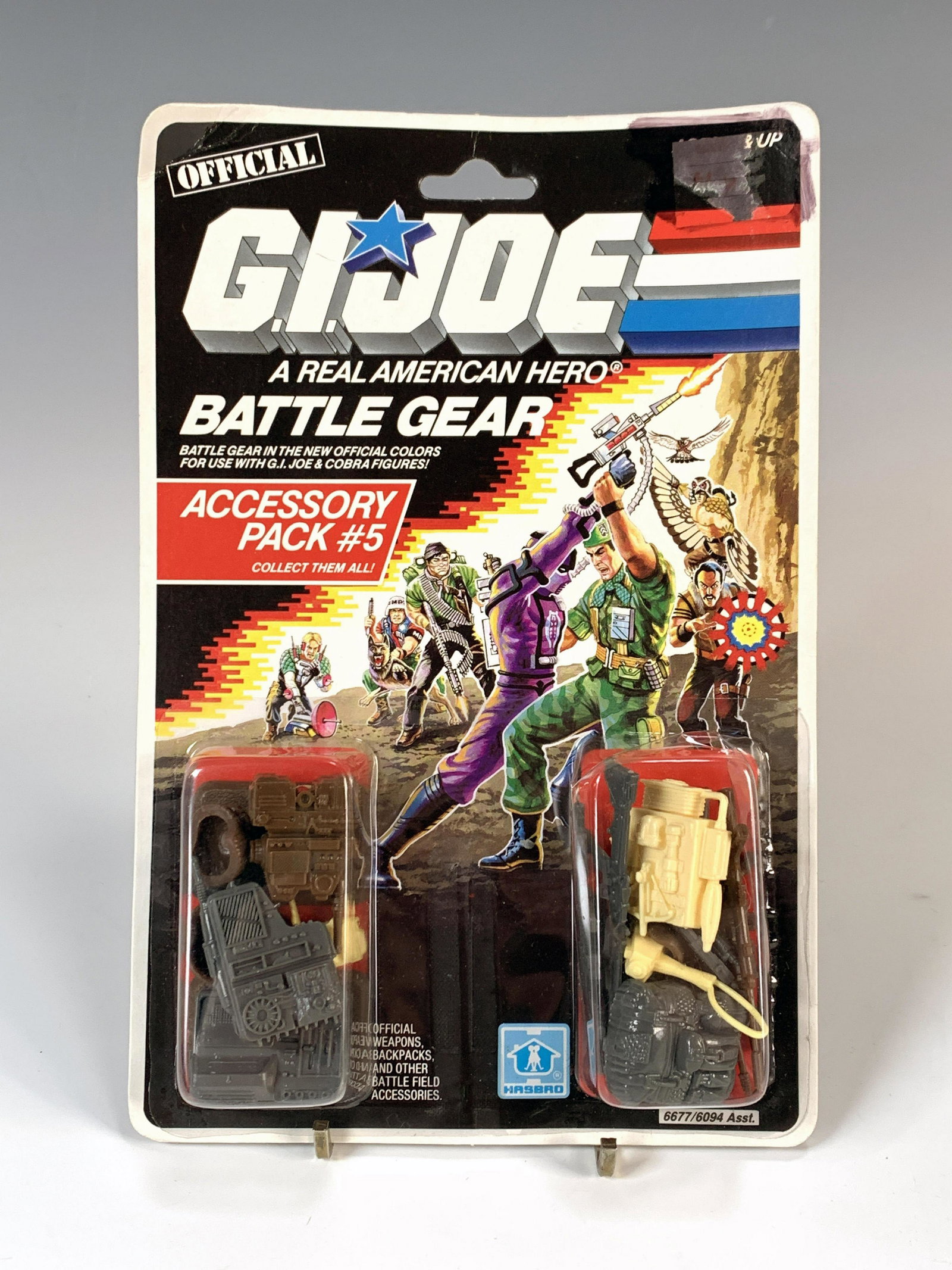 1986 HASBRO NIB G.I. JOE ACCESSORY PACK #5: 1986 HASBRO NIB G.I. JOE ACCESSORY PACK #5