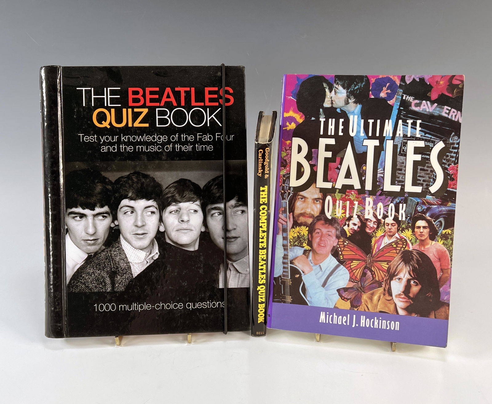 3 BEATLES QUIZ FACT BOOKS (1 of 4)