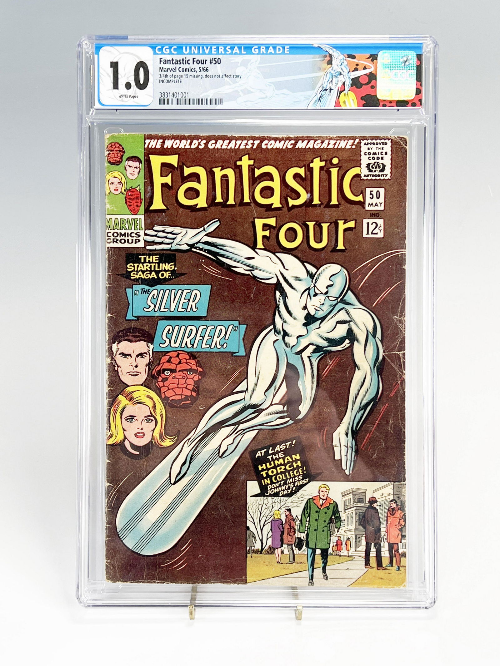 FANTASTIC FOUR 50 CGC 1.0 (1 of 4)