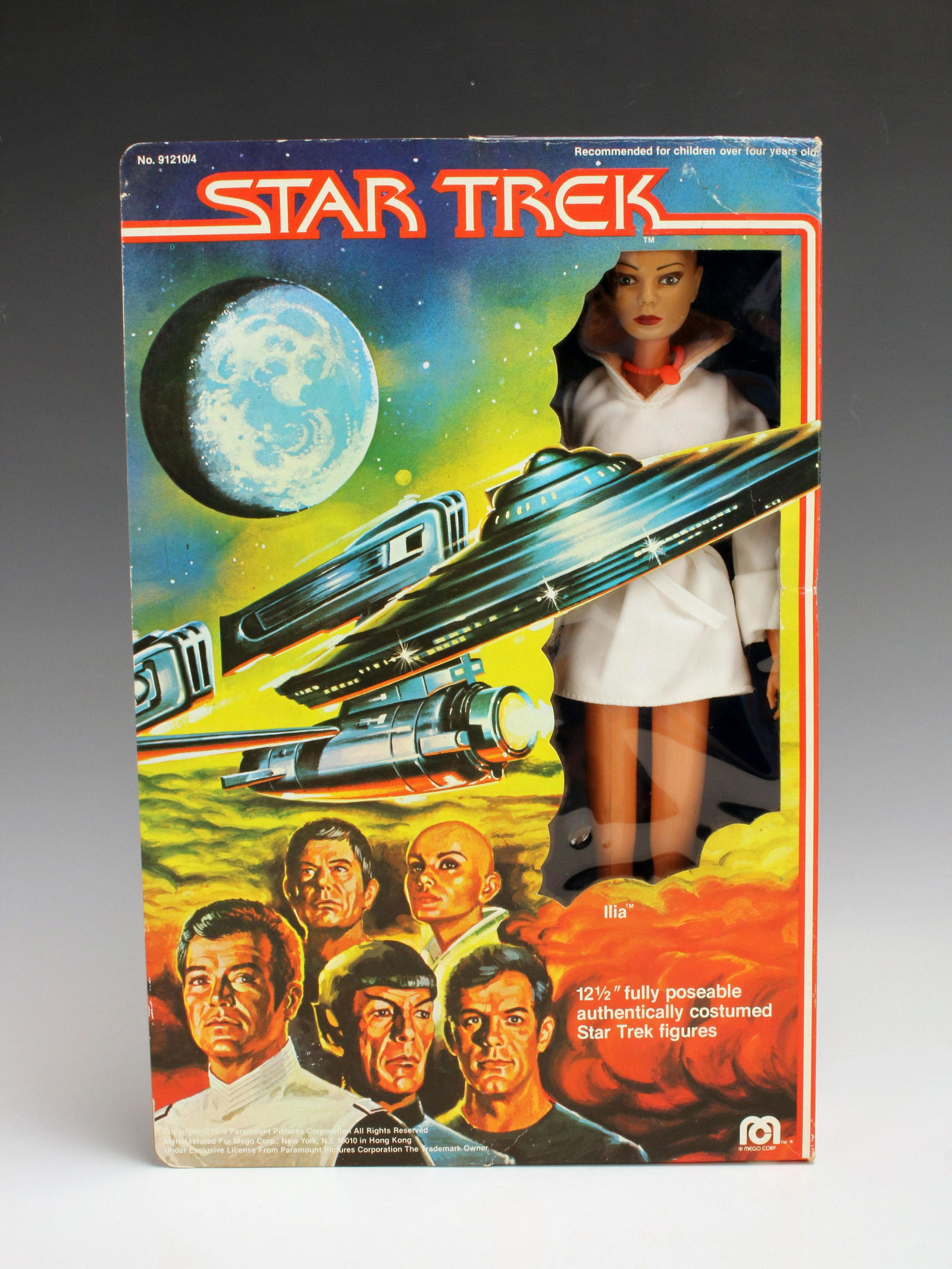 1979 MEGO STAR TREK ACTION FIGURE ILIA CIB (1 of 8)