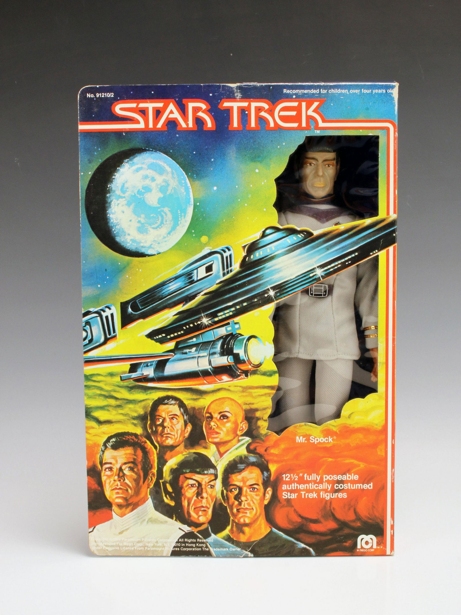 1979 MEGO STAR TREK ACTION FIGURE SPOCK CIB (1 of 8)