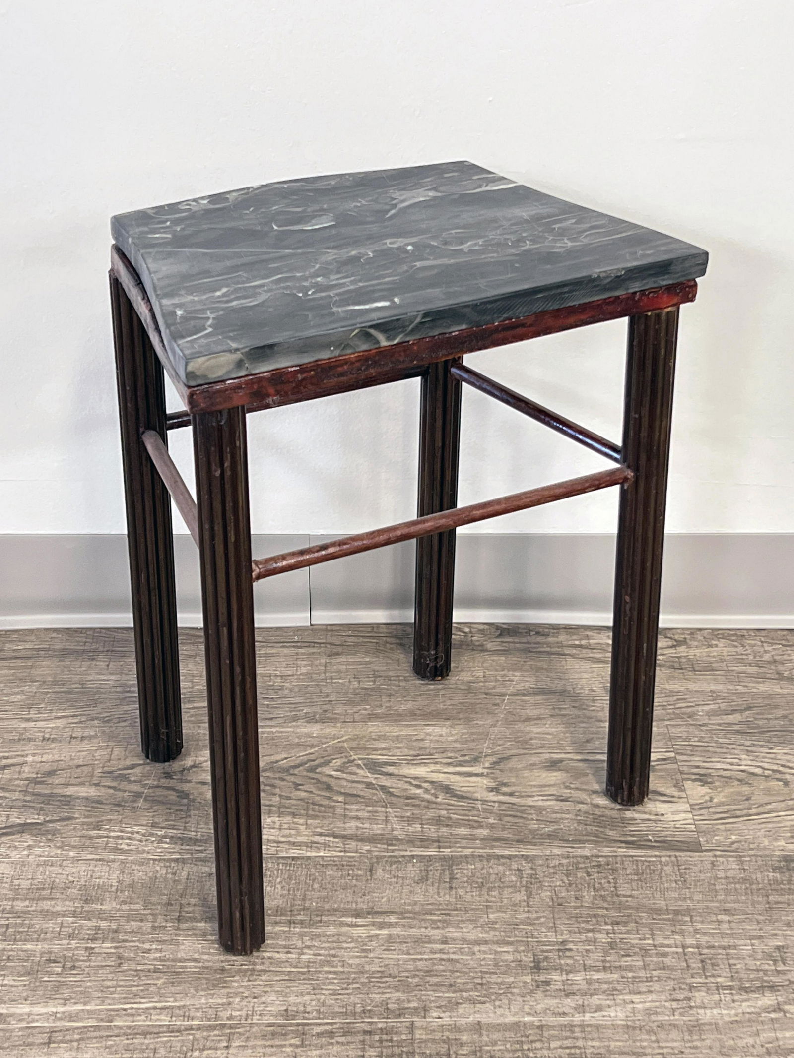 MARBLE TOP SIDE TABLE (1 of 4)