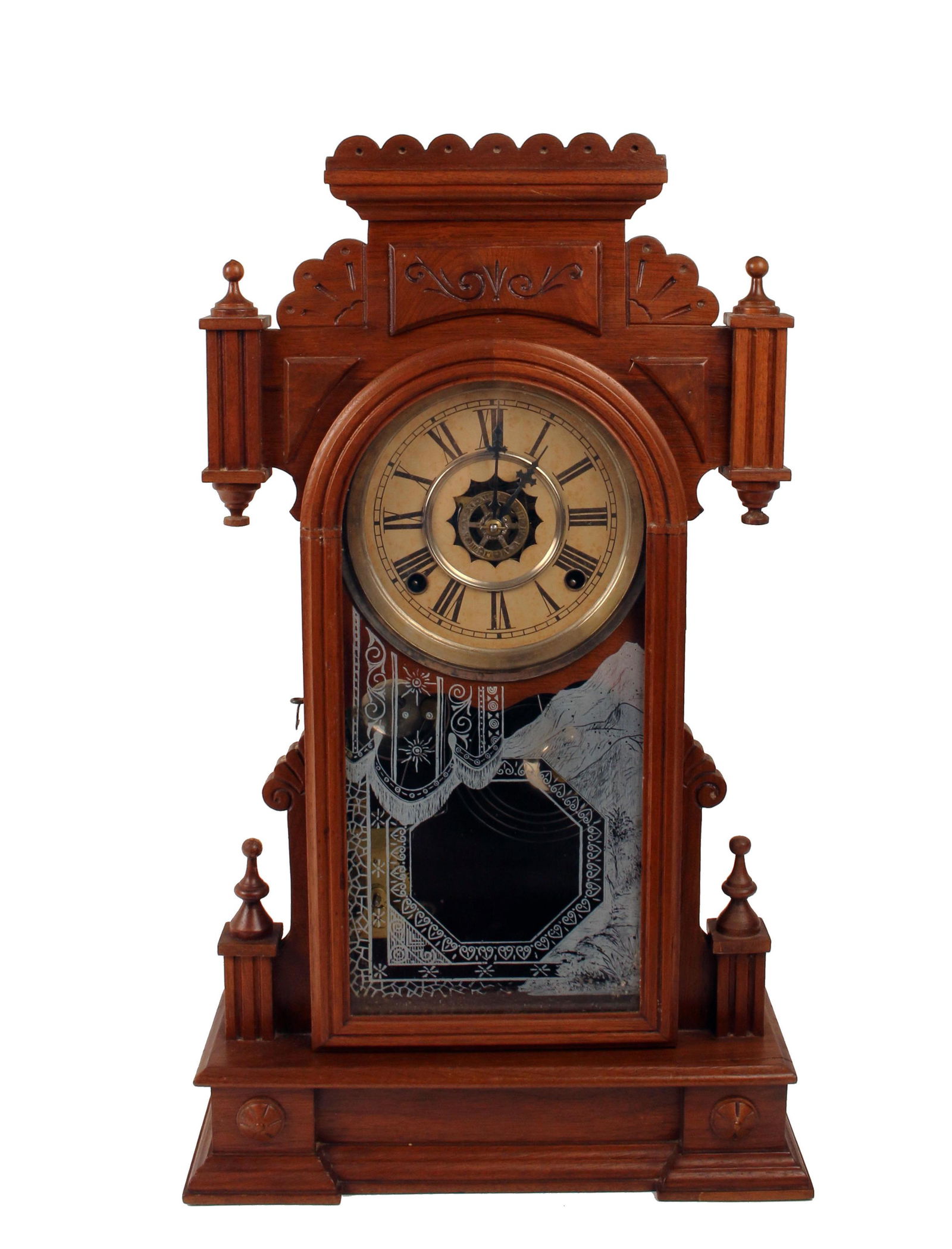WATERBURY MANTEL CLOCK (1 of 4)