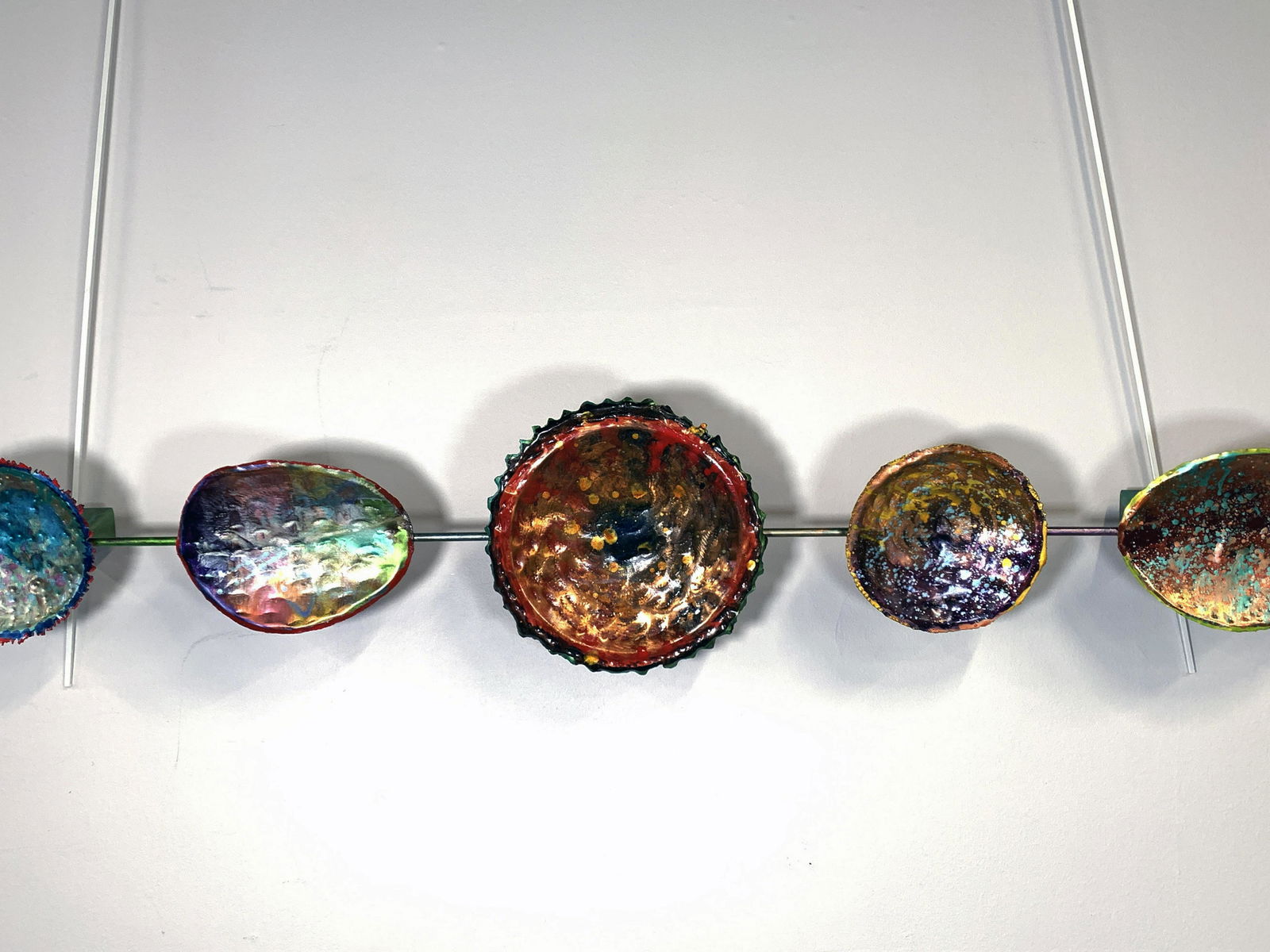 JOHN DOUGLAS METAL WALL SCULPTURE SUNGLOW SERIES (1 of 8)