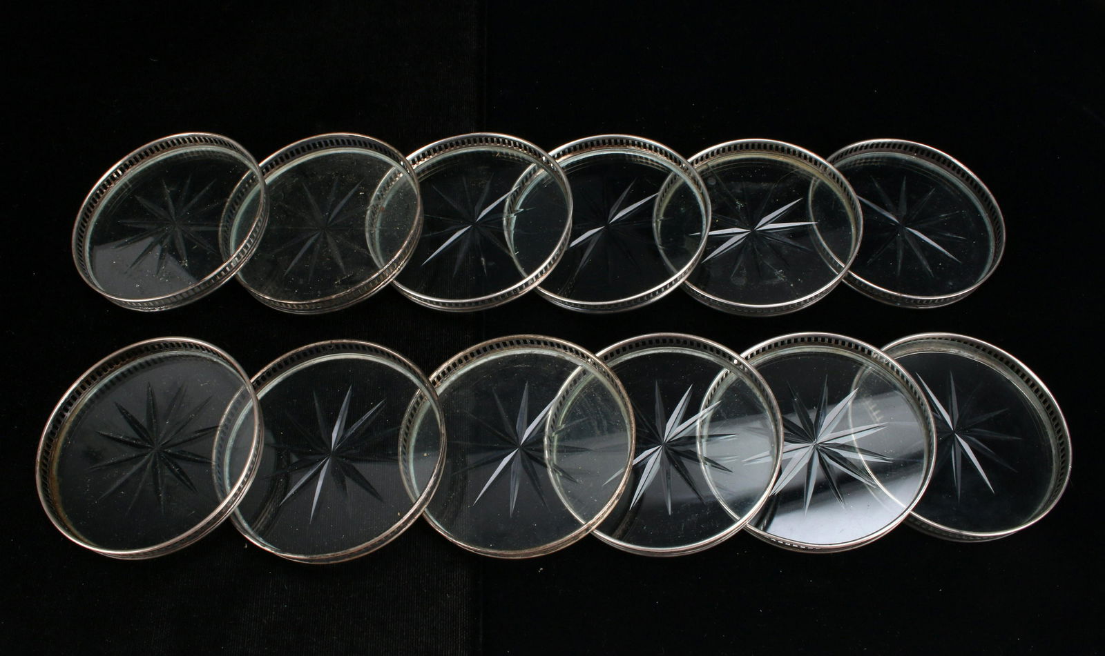 STERLING & CRYSTAL COASTERS (1 of 3)