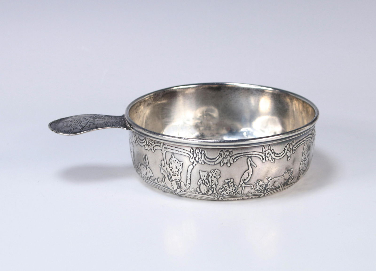 STERLING SILVER WEIDLICH NURSERY RHYME PORRINGER DISH (1 of 9)