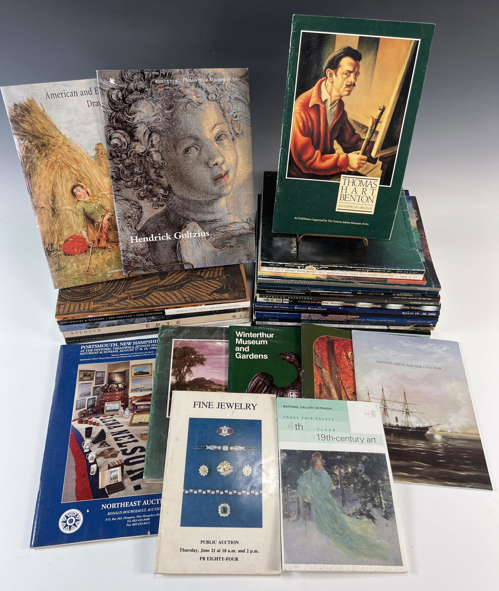 CATALOGS FROM VARIOUS AUCTION HOUSES MUSEUMS AND GALLERIES: CATALOGS FROM VARIOUS AUCTION HOUSES MUSEUMS AND G