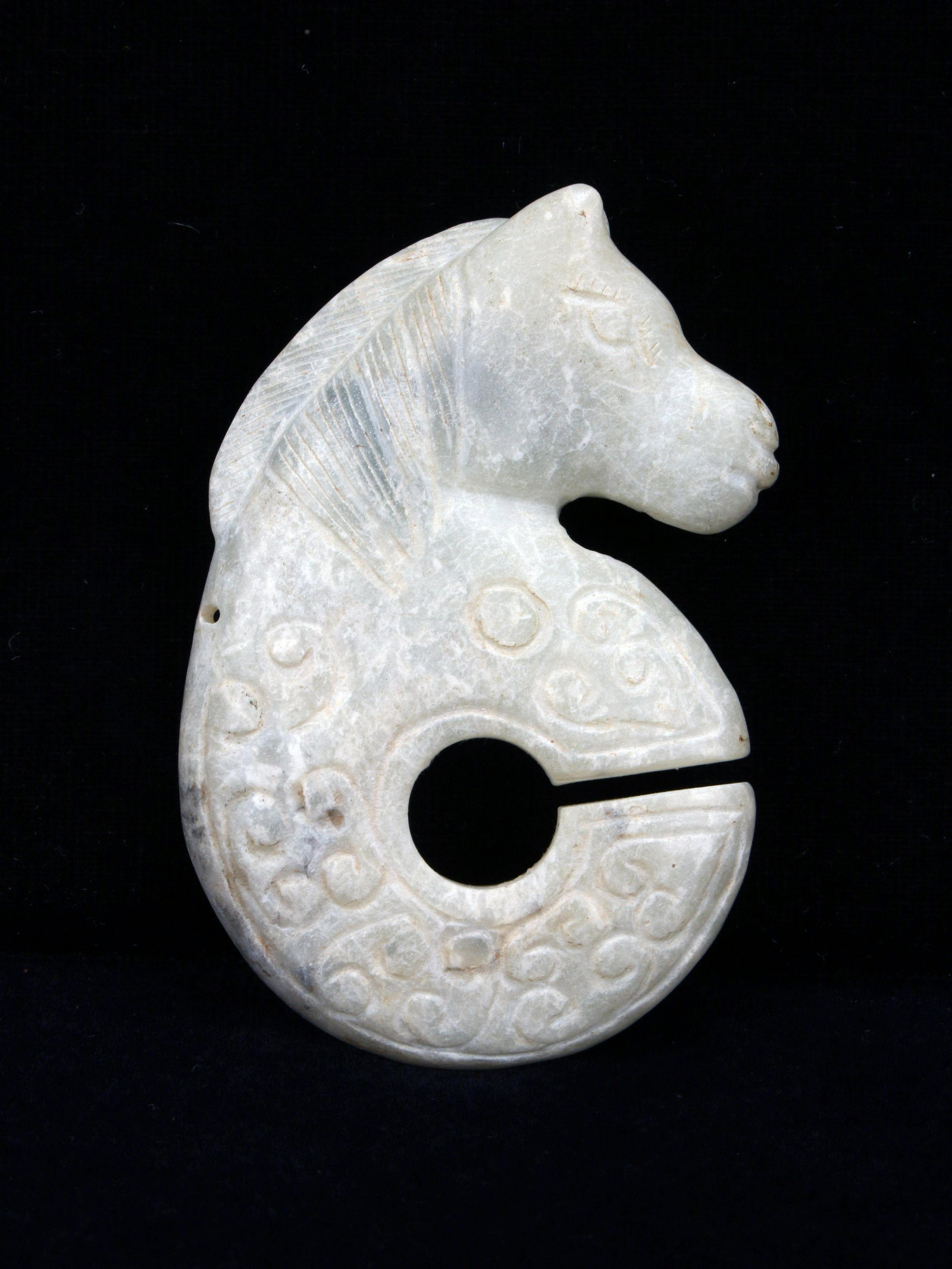 CARVED JADE HORSE TOTEM (1 of 5)