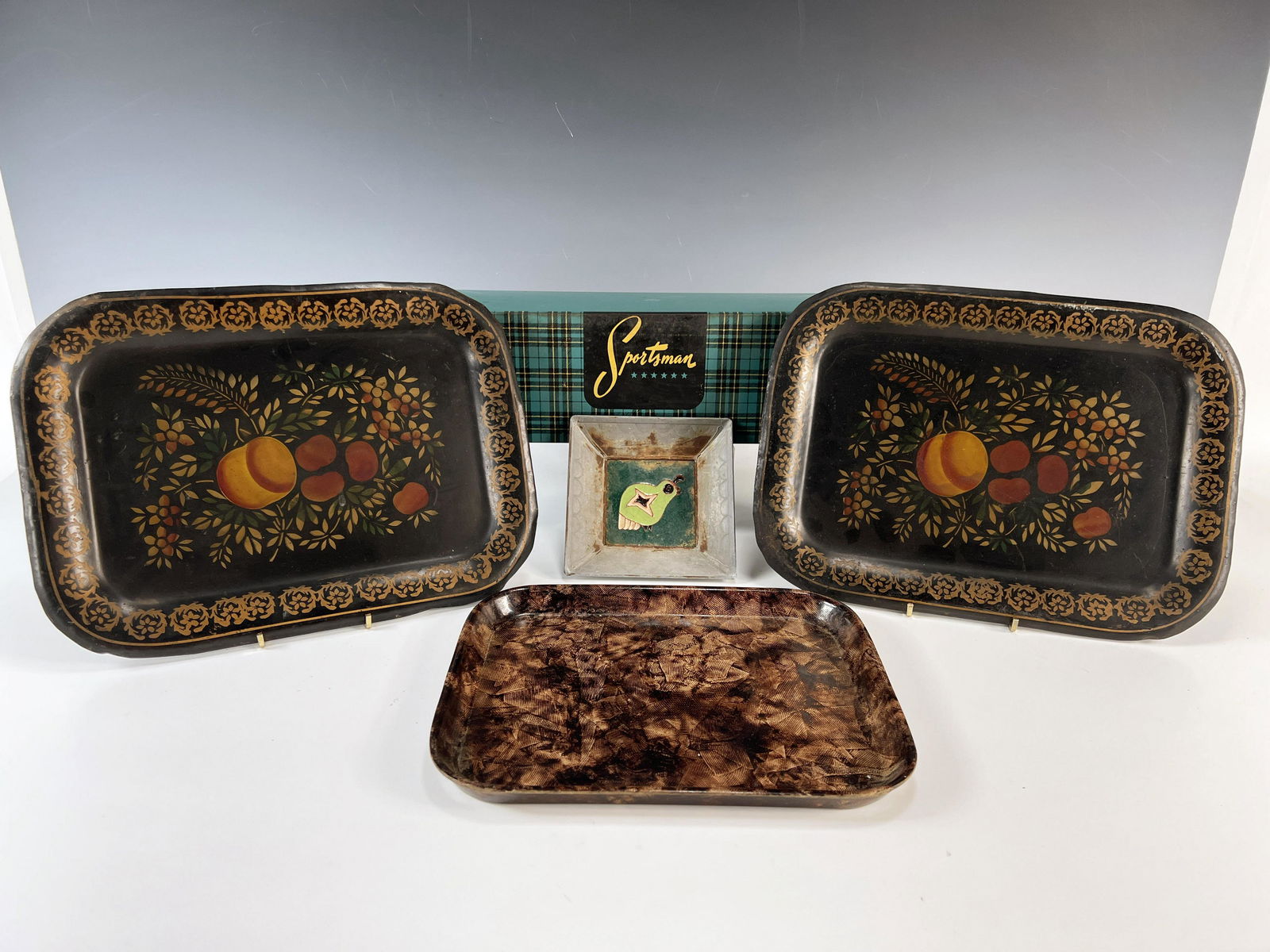 THREE TRAYS AND TIN (1 of 4)