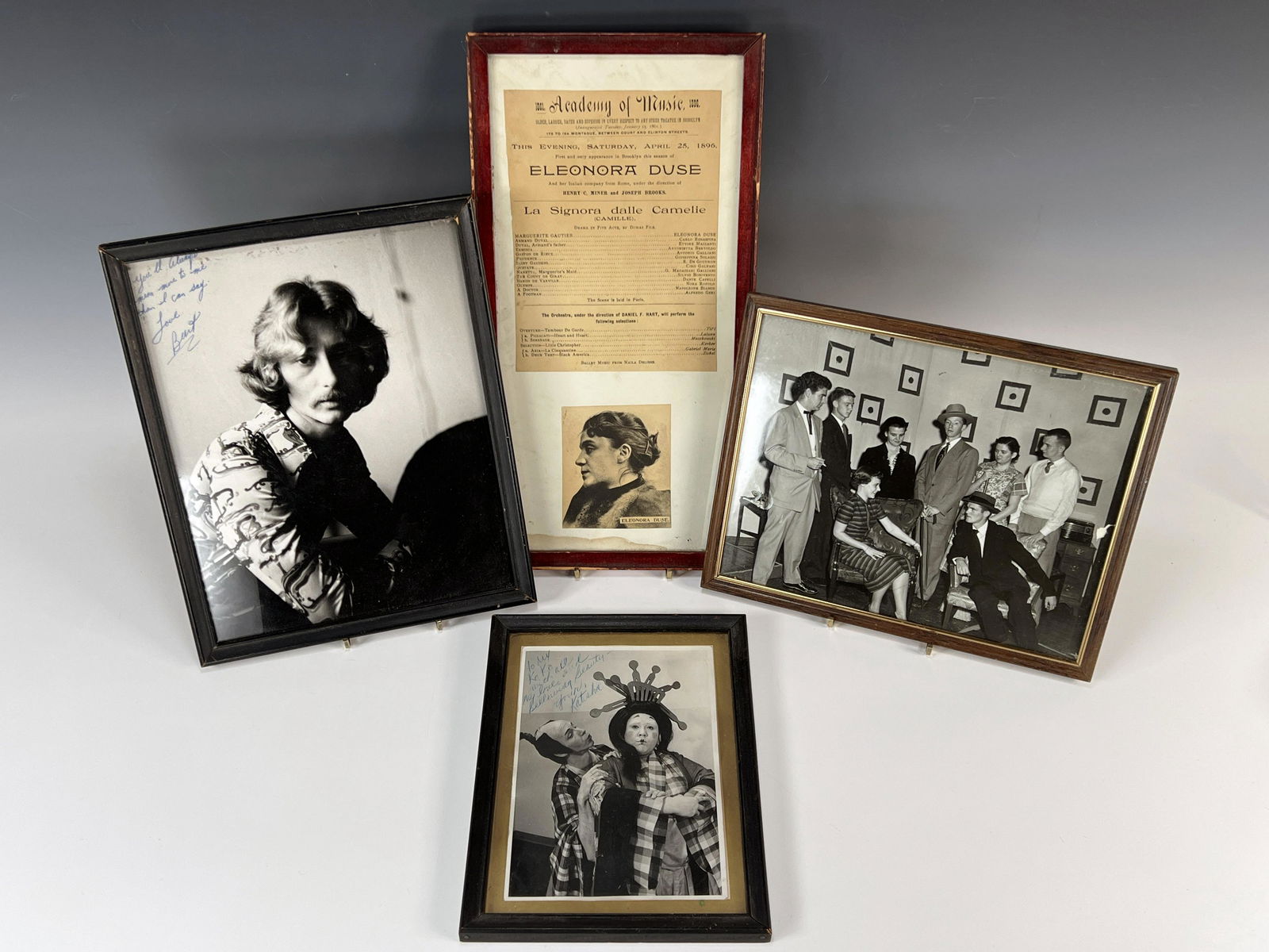 FRAMED SIGNED EPHEMERA (1 of 6)