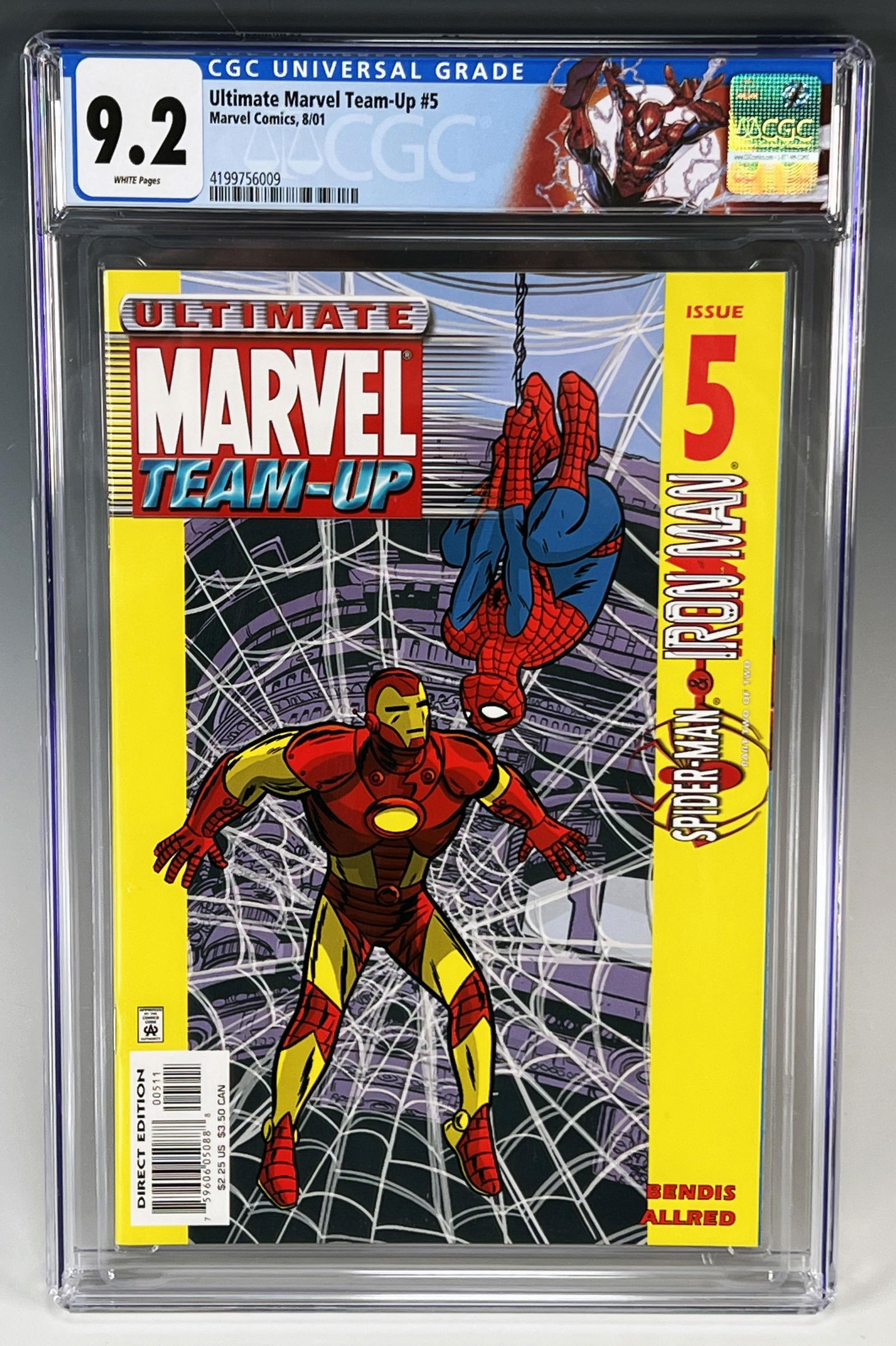 ULTIMATE MARVEL TEAM-UP 5 CGC 9.2 (MARVEL COMICS, 2001) (1 of 4)