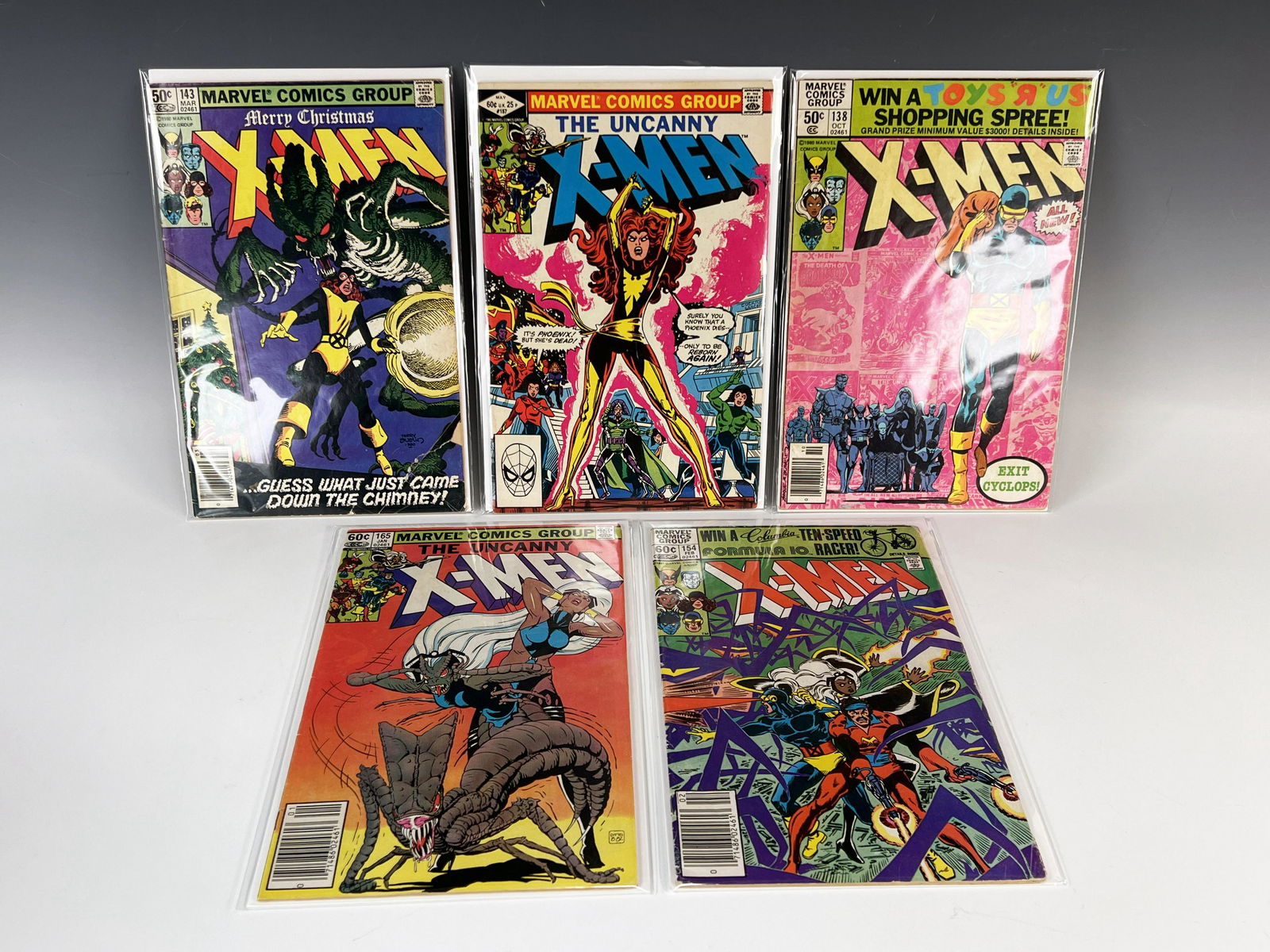 LOOSE X-MEN COMICS 130S-160S (1 of 6)