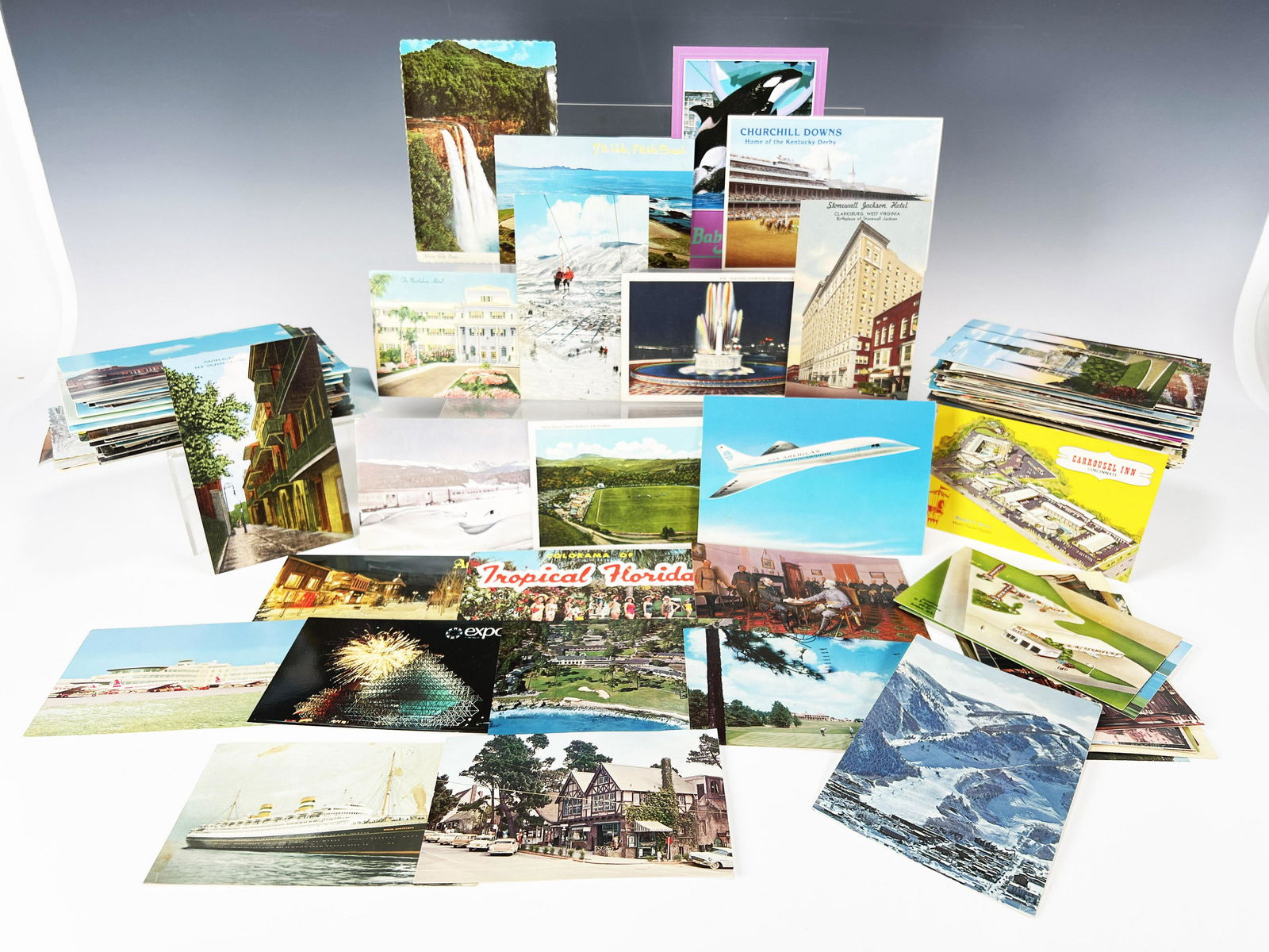 VINTAGE TRAVEL DESTINATION POST CARDS (1 of 7)