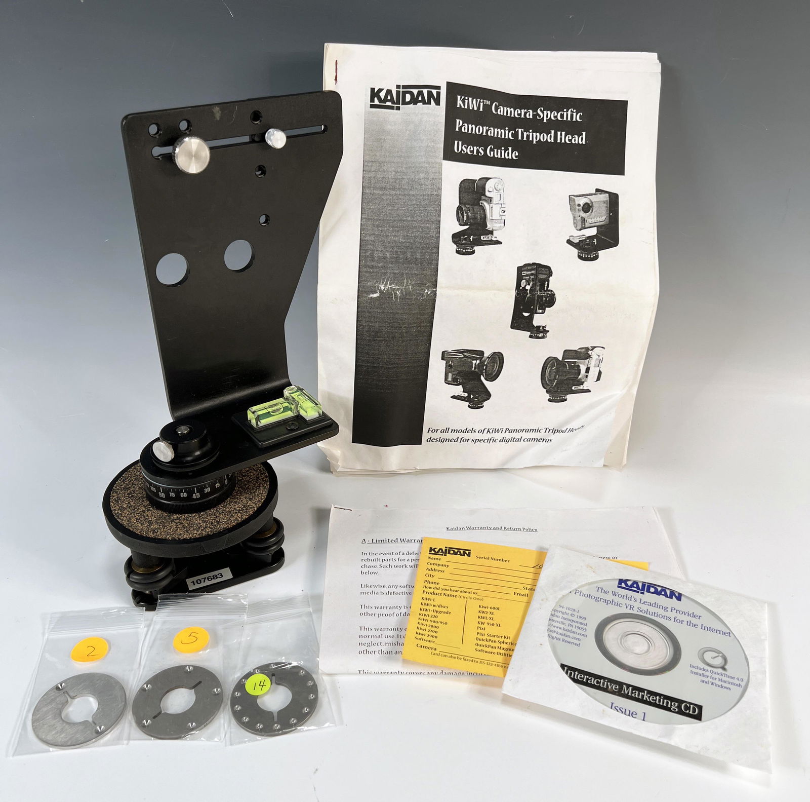 KAIDAN KIWI 990 PANORAMIC TRIPOD HEAD (1 of 2)