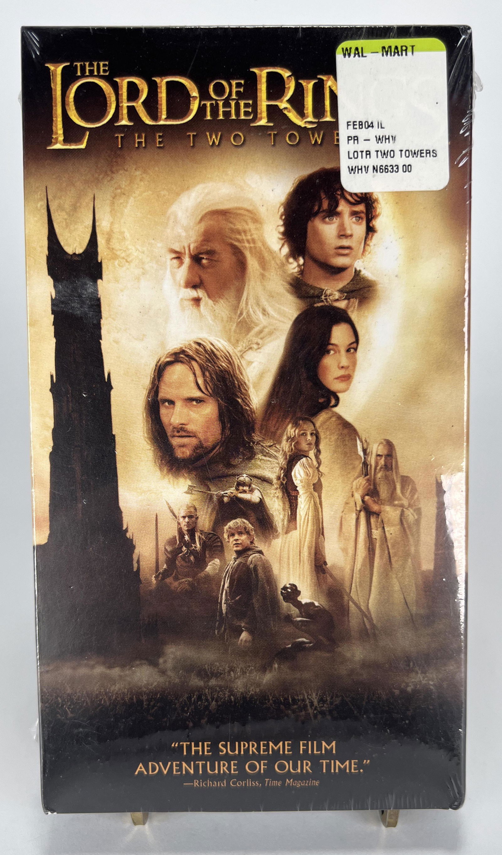 SEALED LOTR TWO TOWERS VHS (1 of 6)