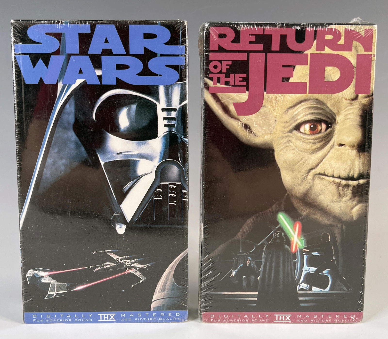 SEALED STAR WARS VHS NEW HOPE, RETURN OF THE JEDI (1 of 4)