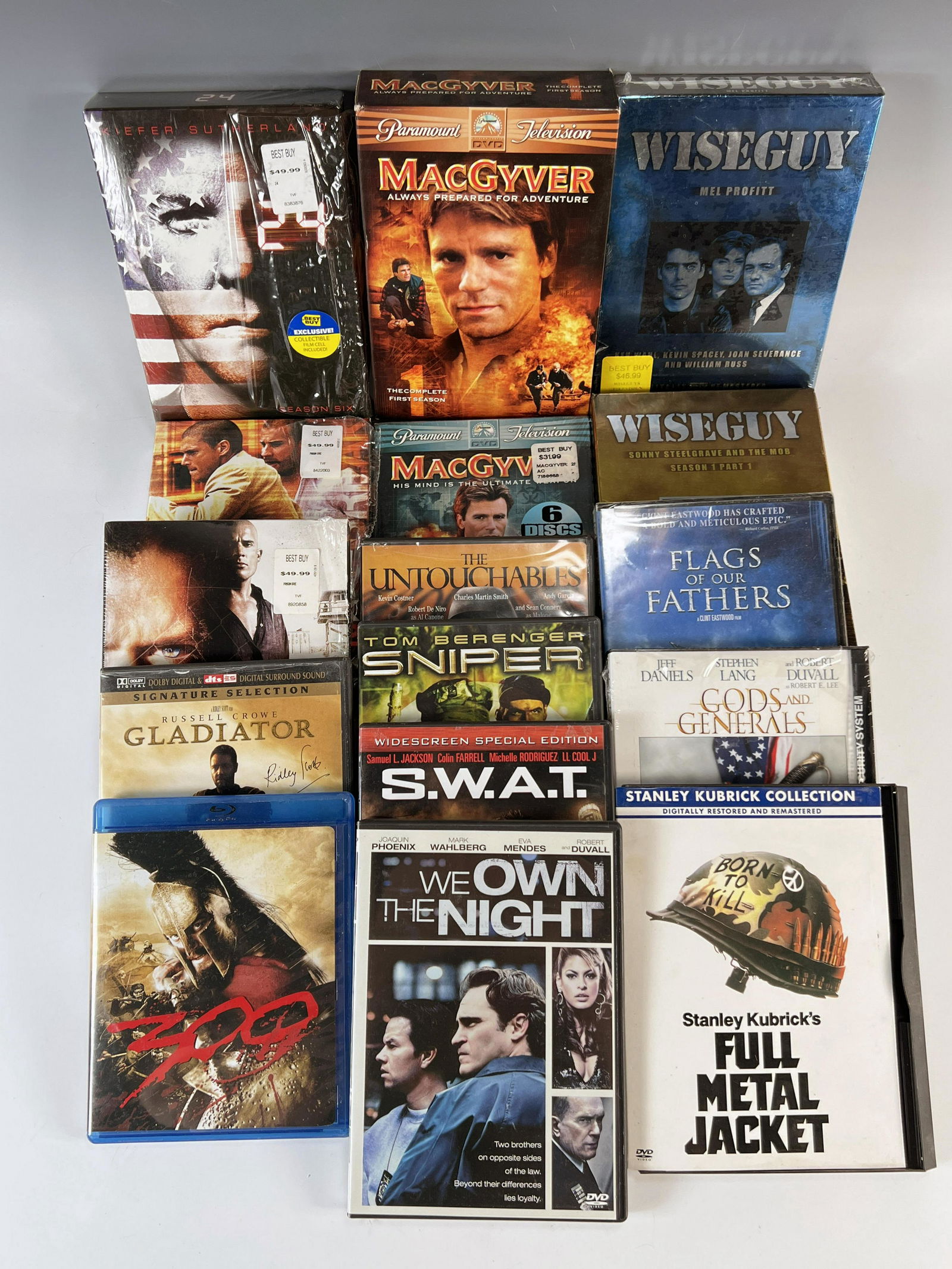 LOT OF ACTION THRILLER MOVIES SHOWS DVD VHS SOME SEALED (1 of 2)