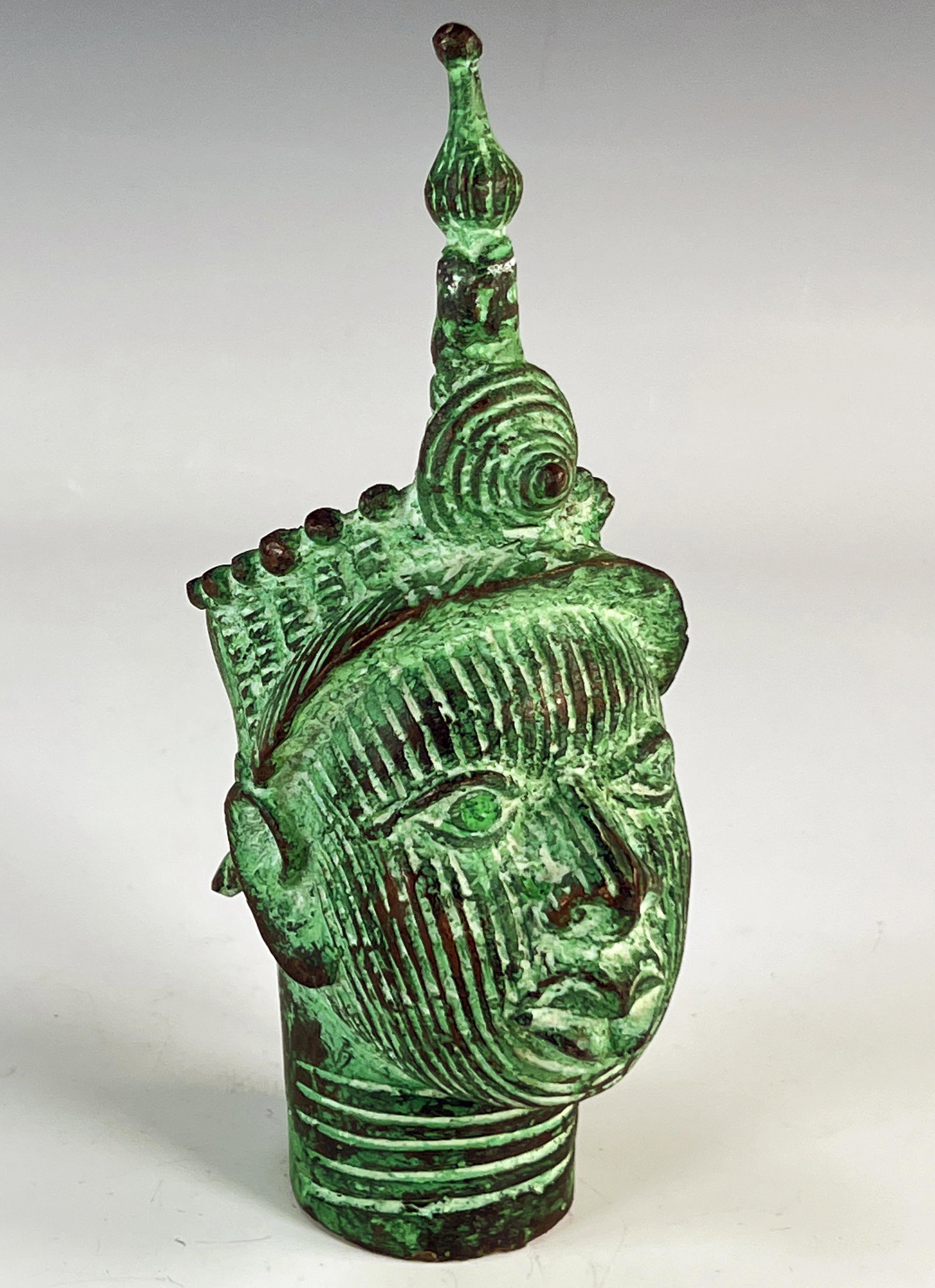 IFEL HEAD BRONZE BENIN NIGERIA CENTRAL: IFEL HEAD BRONZE BENIN NIGERIA CENTRAL
