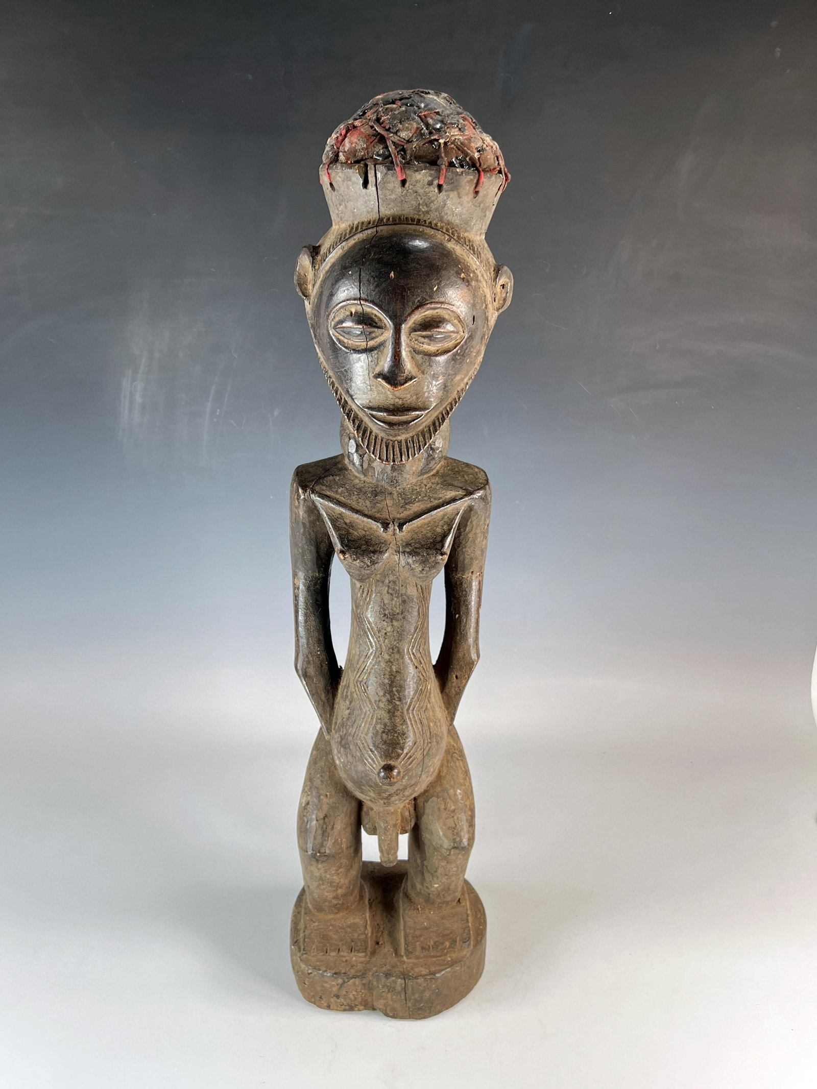 BIG FIGURE HEMBA FETISH CONGO ZAIRE CENTRAL AFRICA: BIG FIGURE HEMBA FETISH CONGO ZAIRE CENTRAL AFRICA