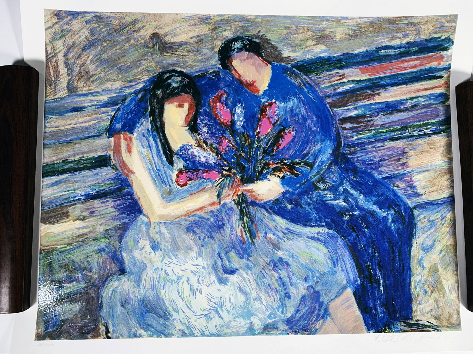 BARBARA A WOOD SIGNED NUMBERED THE ENSEMBLE: BARBARA A WOOD SIGNED NUMBERED THE ENSEMBLE </