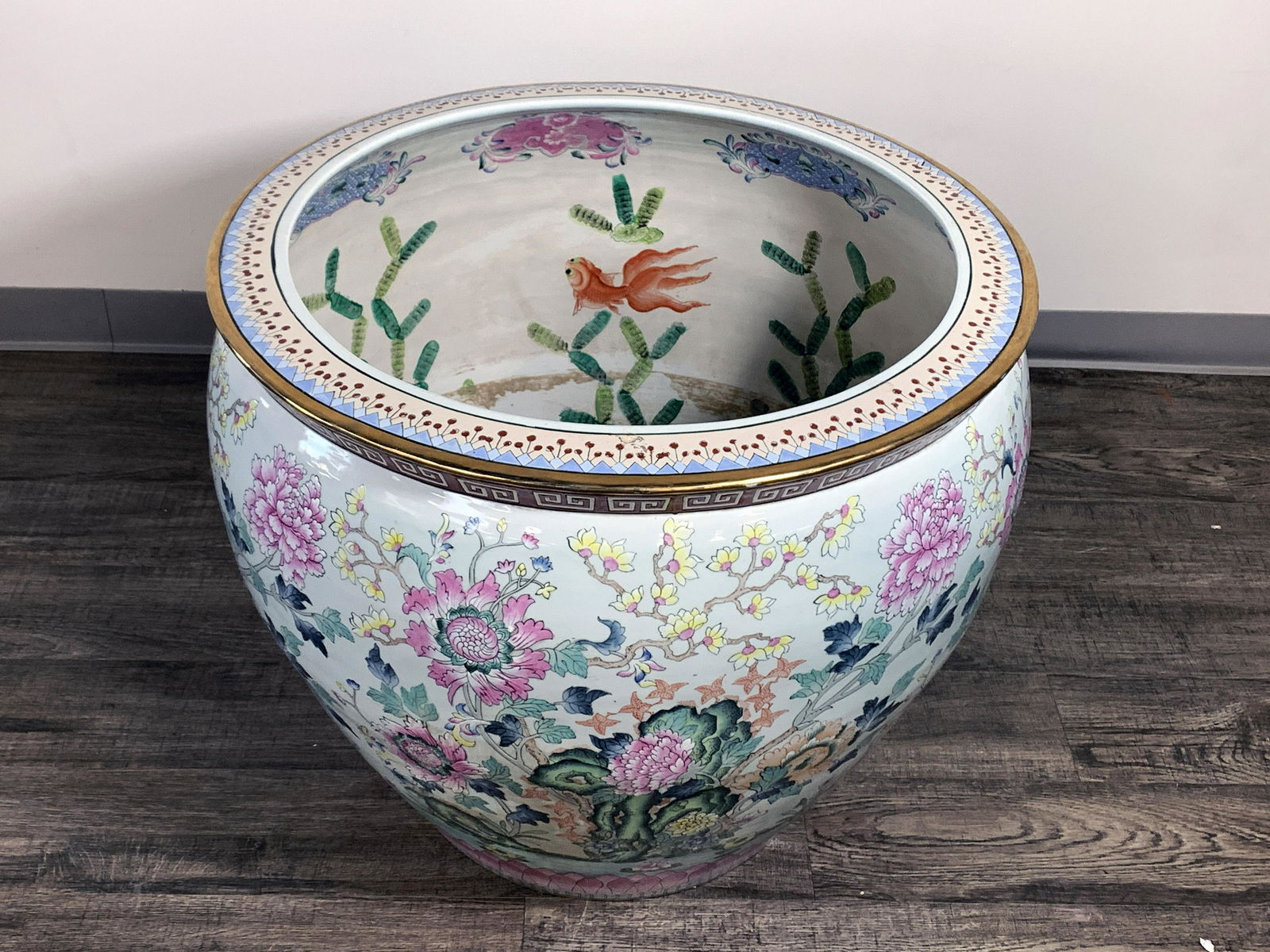 LARGE FISH KOI PLANTER JARDINIERE: LARGE FISH KOI PLANTER JARDINIERE </