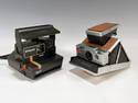 TWO VINTAGE POLAROID CAMERAS