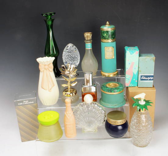 Vintage Avon Bottles, Vases, Jars
