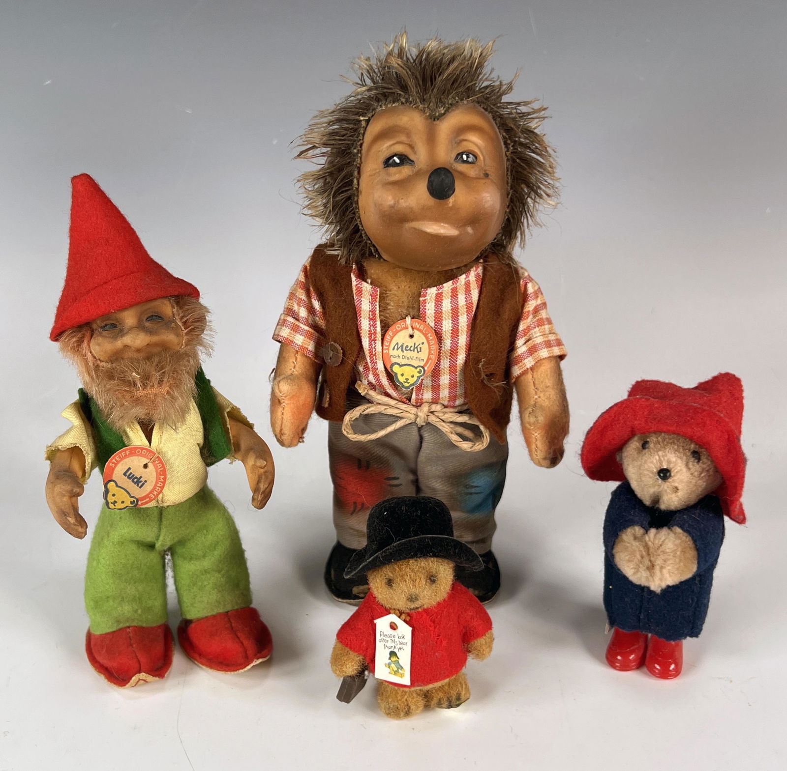 VINTAGE BEAR TOYS STEIFF PADDINGTON BEAR (1 of 2)