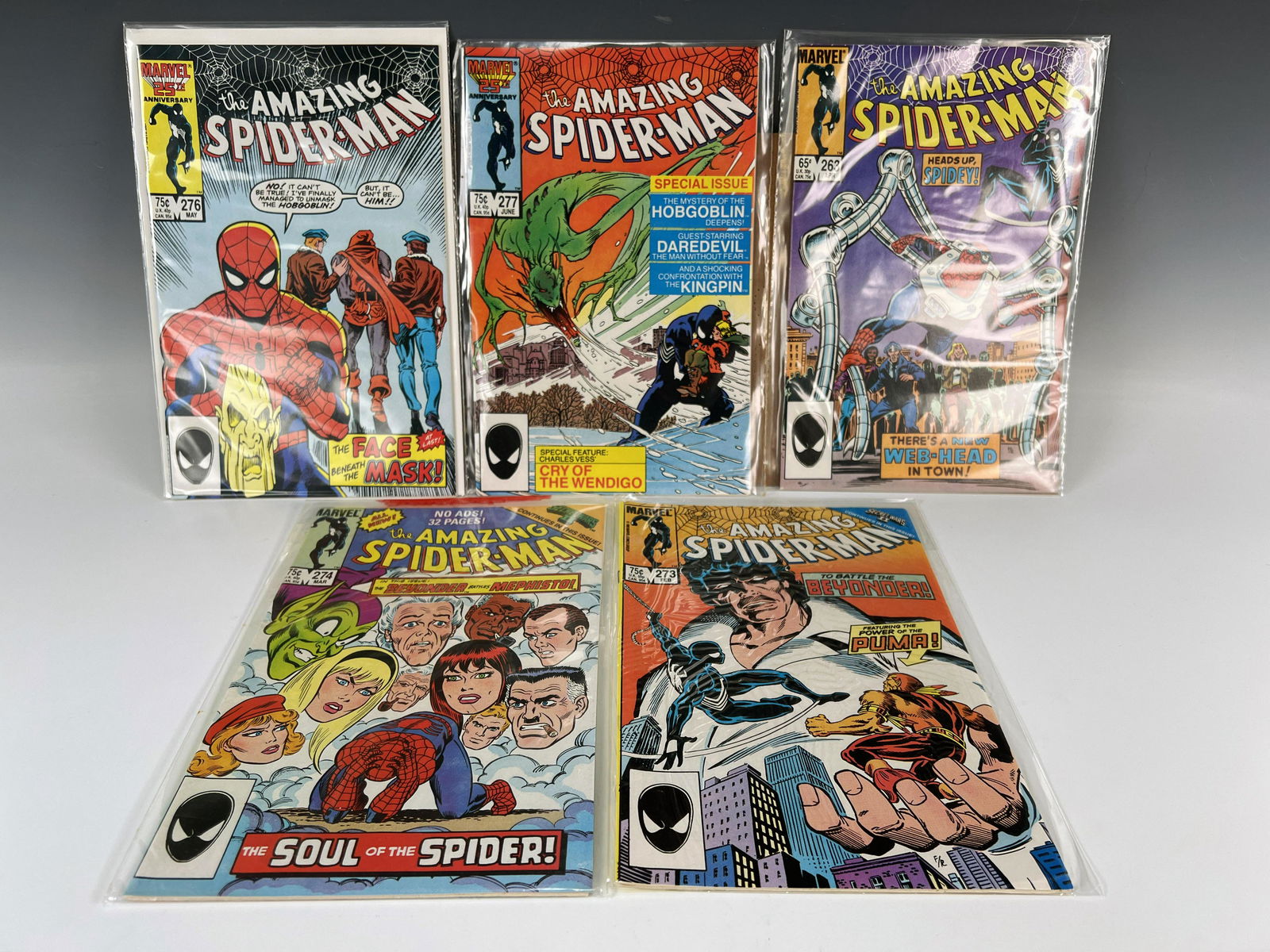 LOT OF VINTAGE SPIDER-MAN COMICS (MARVEL) (1 of 6)