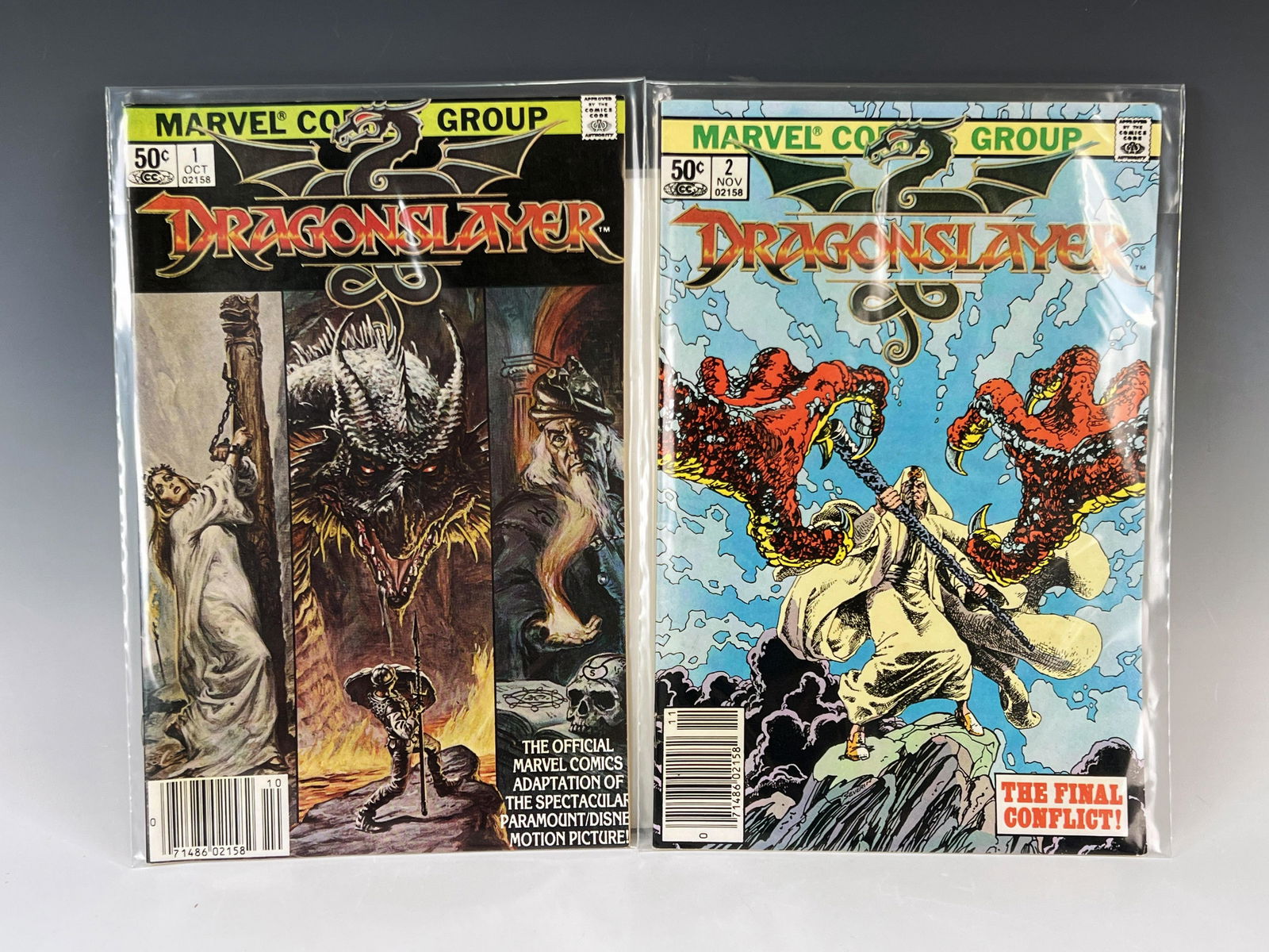 DRAGONSLAYER 1-2 (MARVEL COMICS) (1 of 3)
