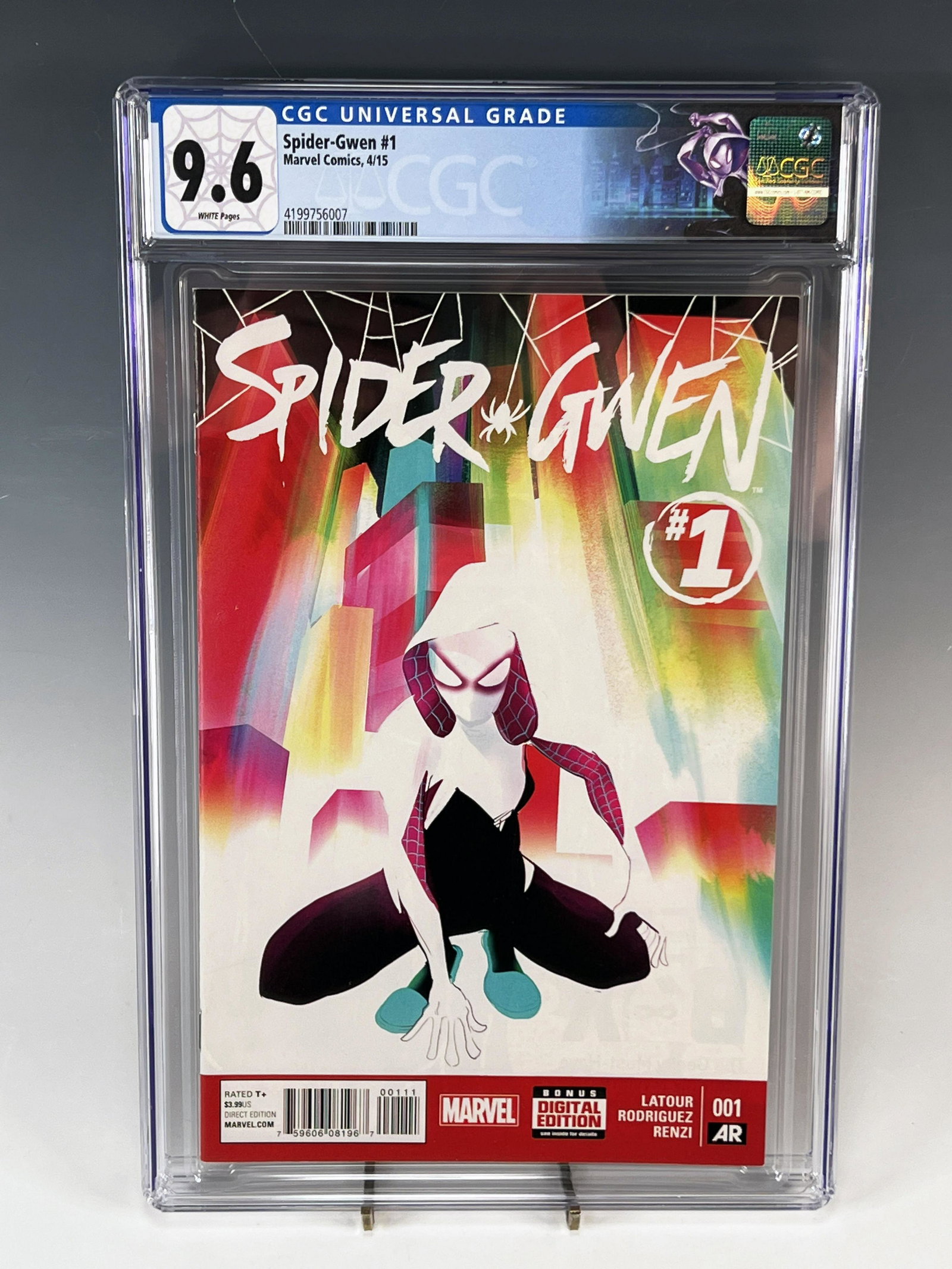 SPIDER-GWEN 1 CGC 9.6: SPIDER-GWEN 1 CGC 9.6