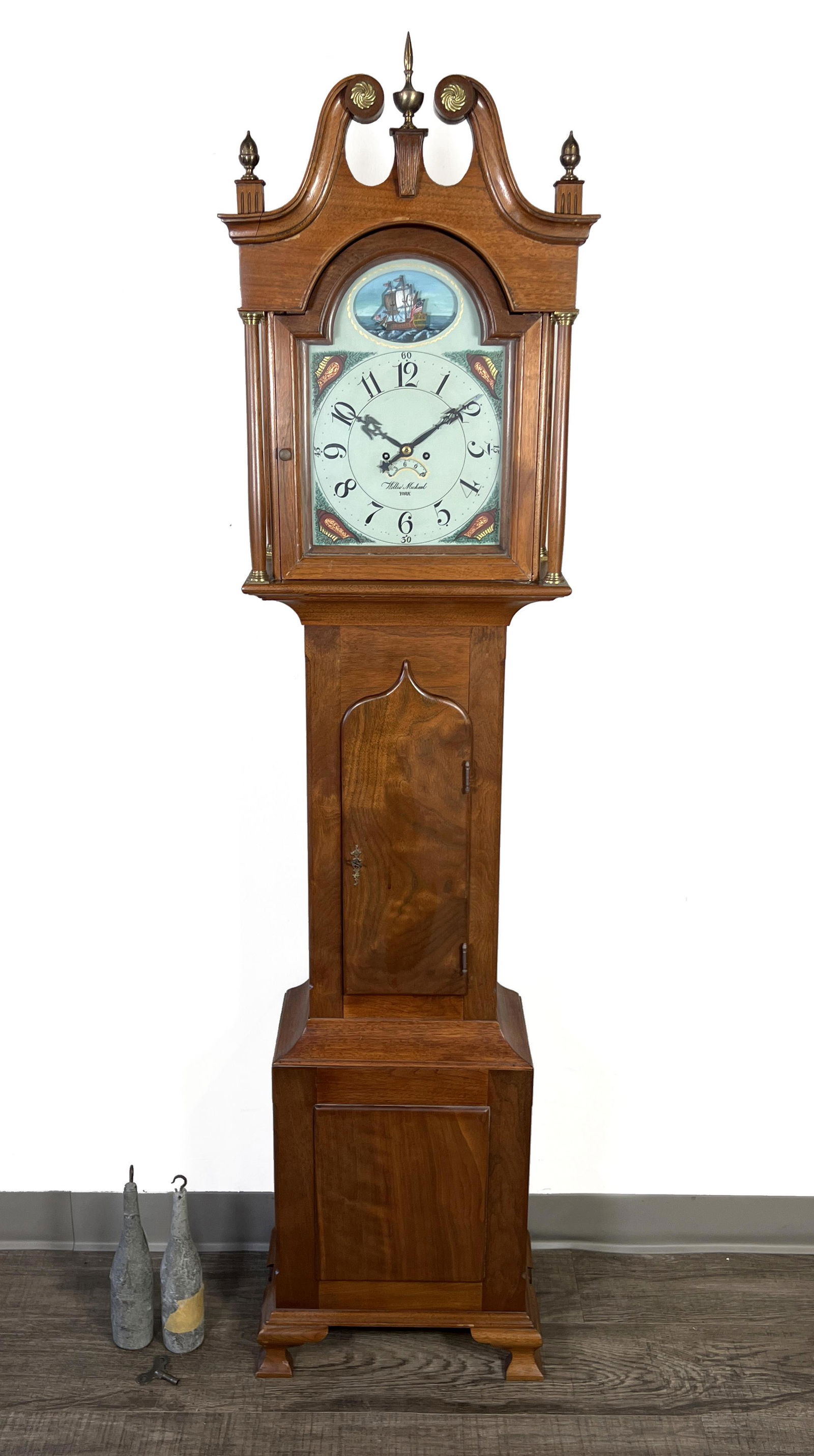WILLIS MICHAEL GRANDMOTHER CLOCK (1 of 6)