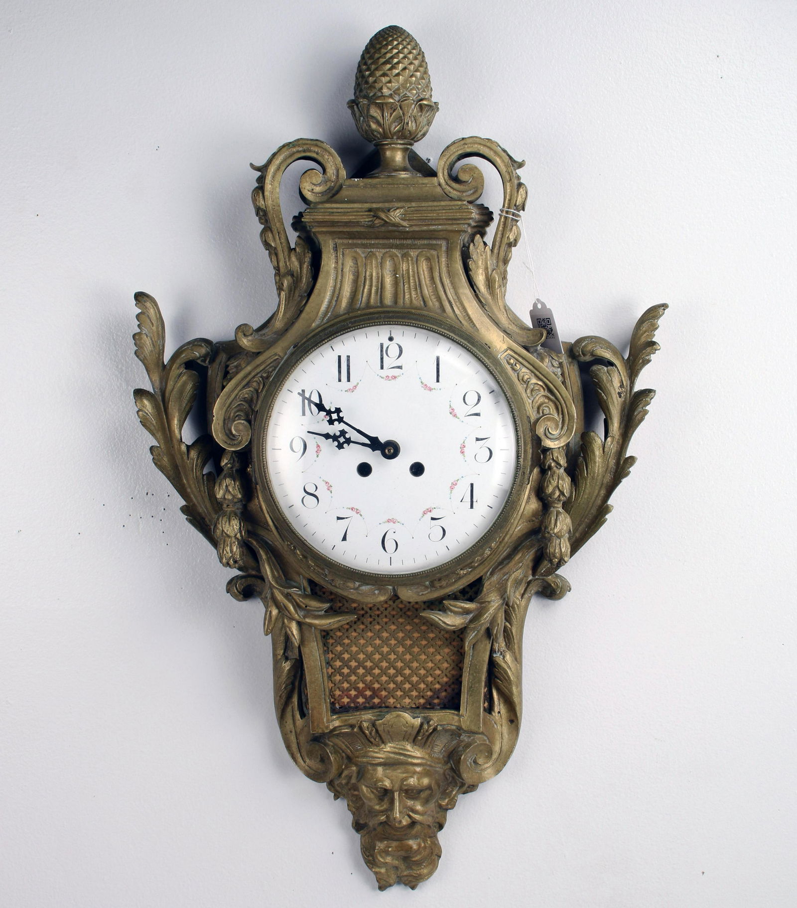 BRONZE CARTEL WALL CLOCK (1 of 3)