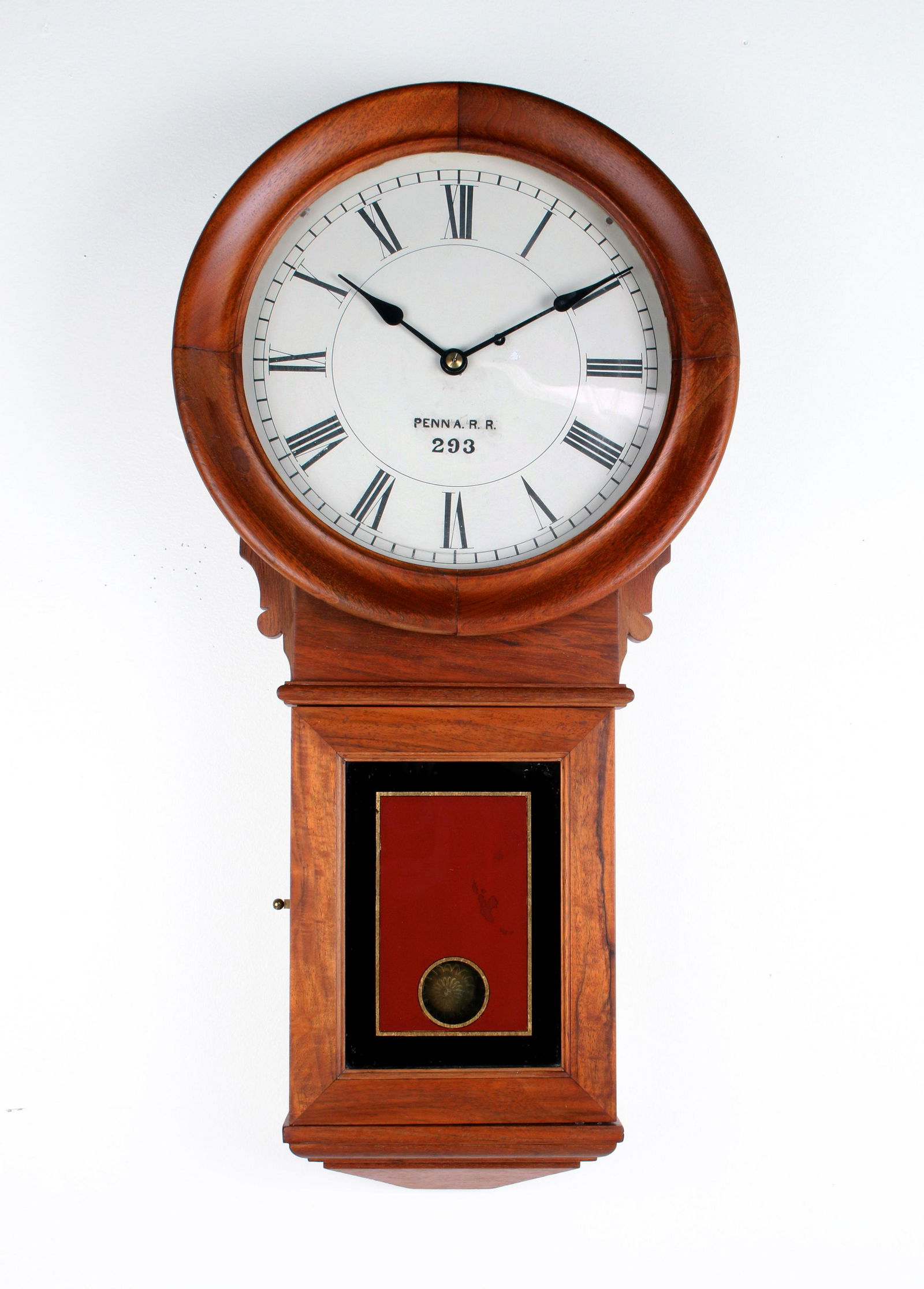 HOWARD NO 70 PENNA RAILROAD WALL CLOCK (1 of 8)