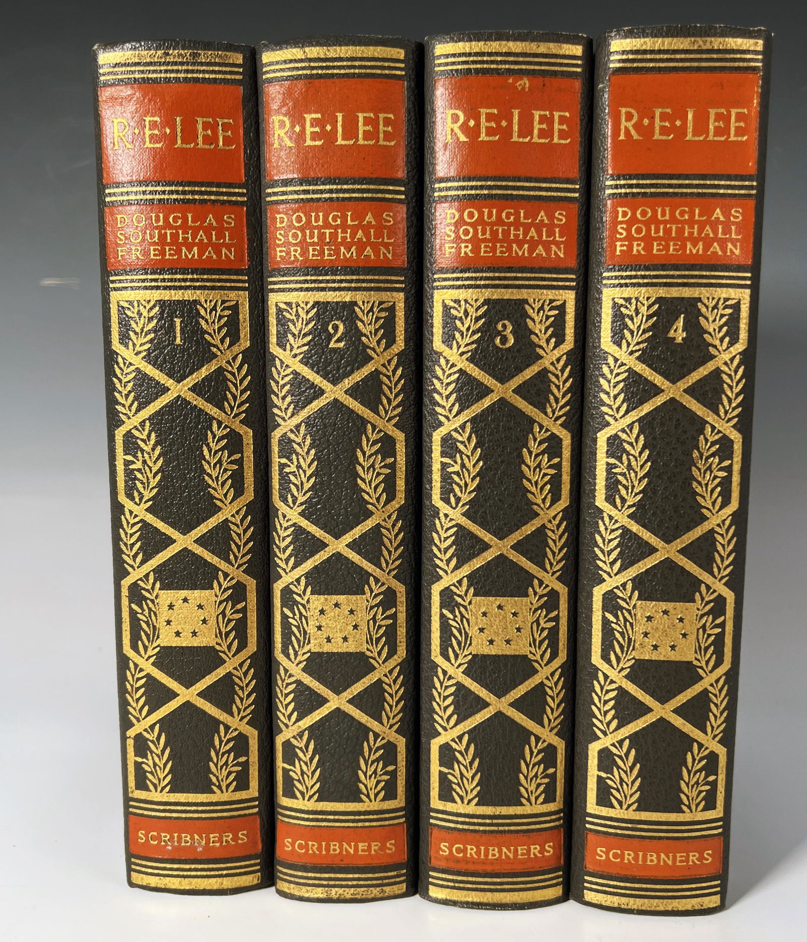 R E LEE BY DOUGLAS SOUTHALL FREEMAN FOUR VOL SET 1936 (1 of 3)