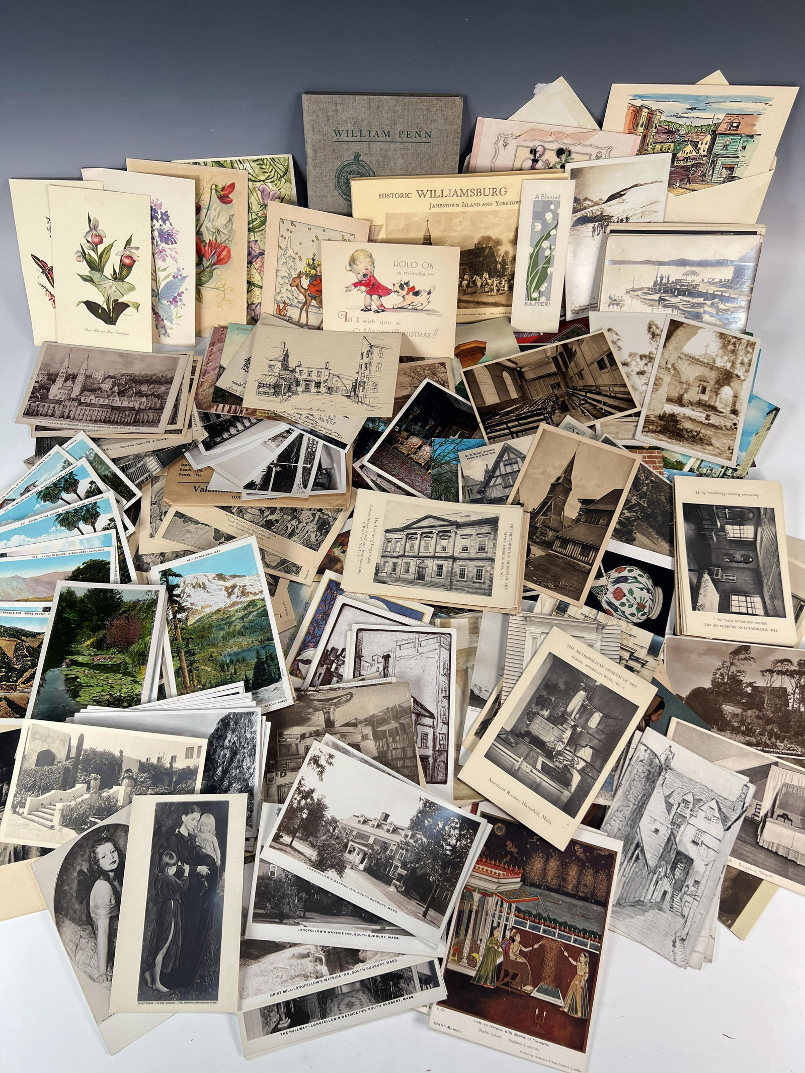 VINTAGE POSTCARDS & EPHEMERA (1 of 5)