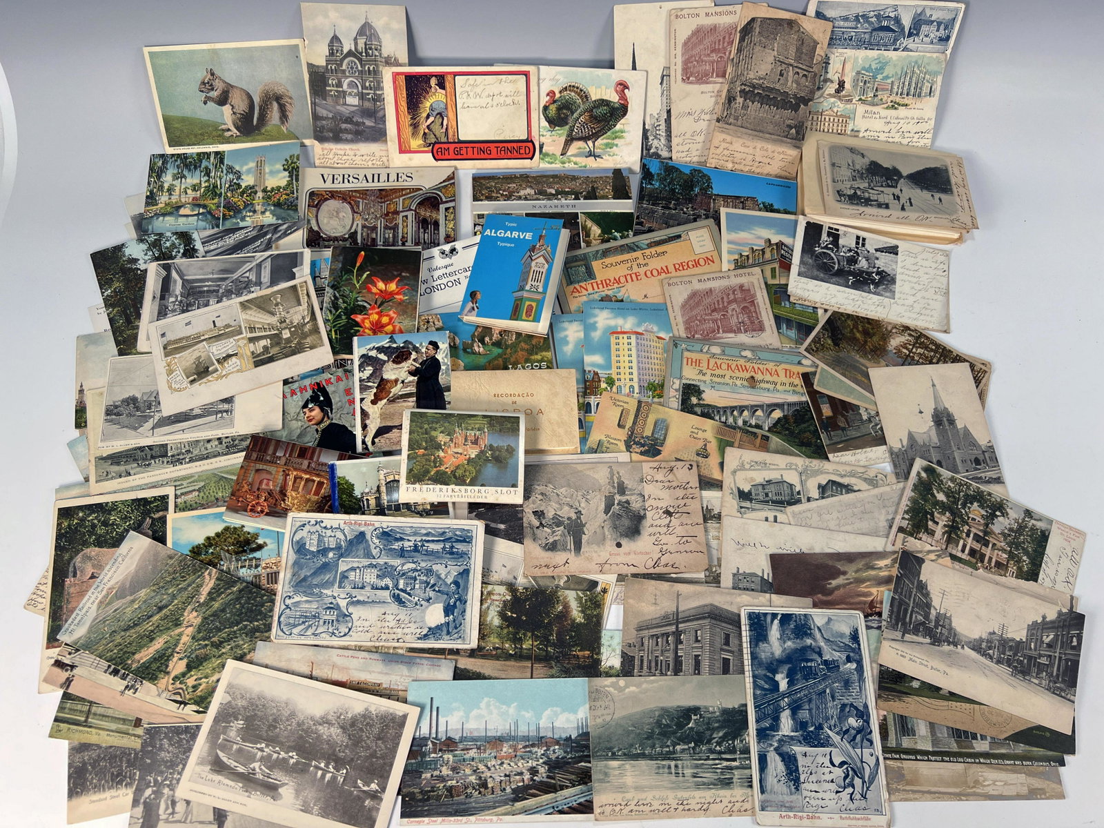 VINTAGE POSTCARDS AND TRAVEL BOOKS: VINTAGE POSTCARDS AND TRAVEL BOOKS </