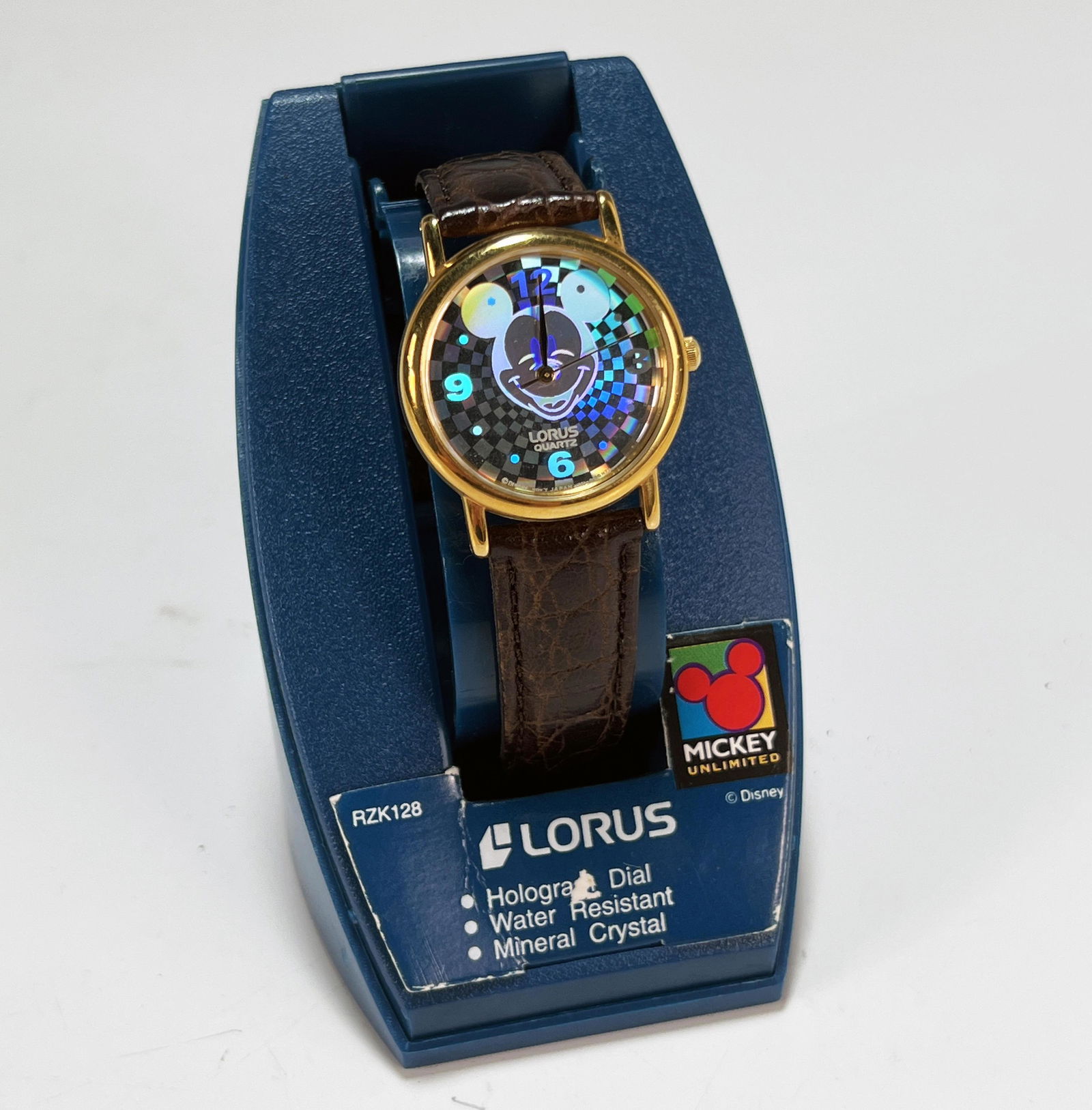 LORUS HOLOGRAM WALT DISNEY MICKEY MOUSE WATCH (1 of 4)